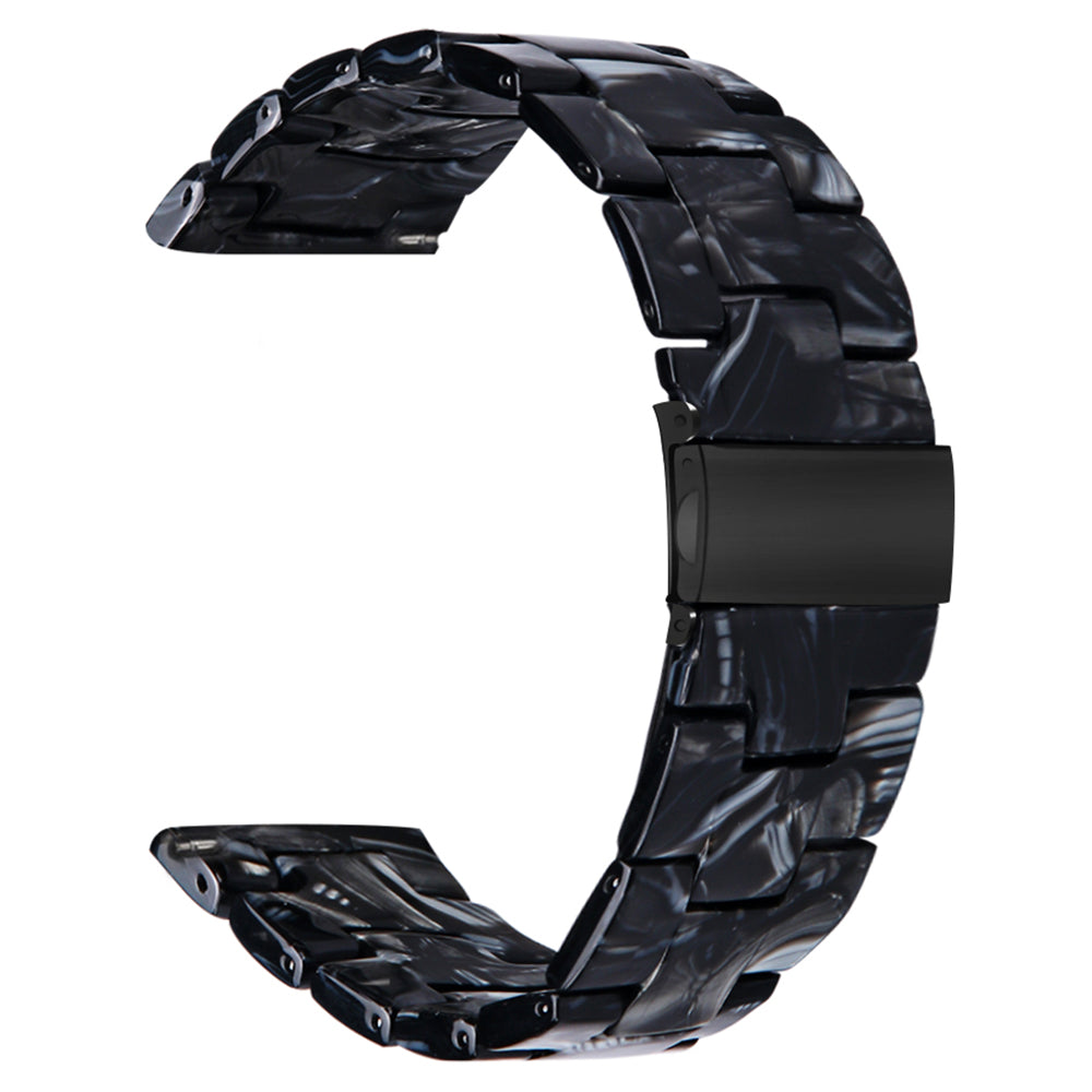 For Popglory Replacement Strap Waterproof Resin Sports Watch Band - Leopard Printed