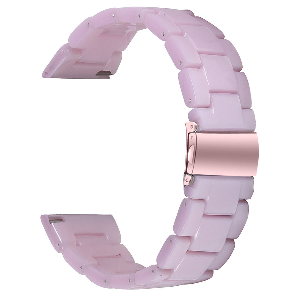 For Popglory Replacement Strap Waterproof Resin Sports Watch Band - Leopard Printed