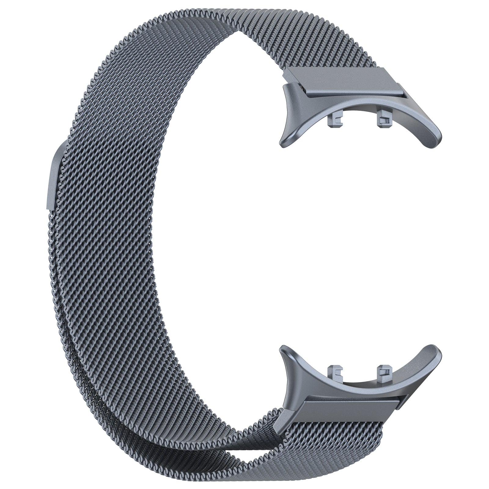 For vivo Watch 3 Magnetic Stainless Steel Milanese Strap Replacement Wrist Band - Space Grey