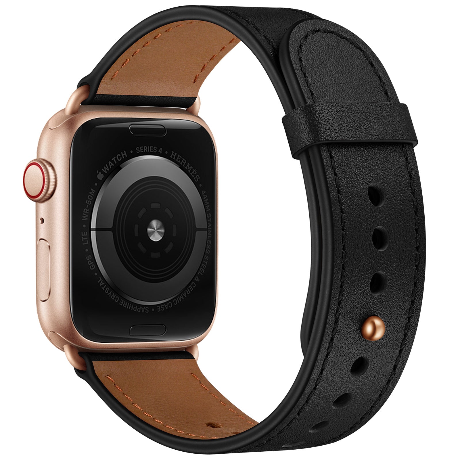 For Apple Watch Ultra 2 Ultra 49mm  /  9 8 7 45mm  /  SE (2023) SE (2022) SE 6 5 4 44mm  /  3 2 1 42mm Watch Band Strap - Leopard