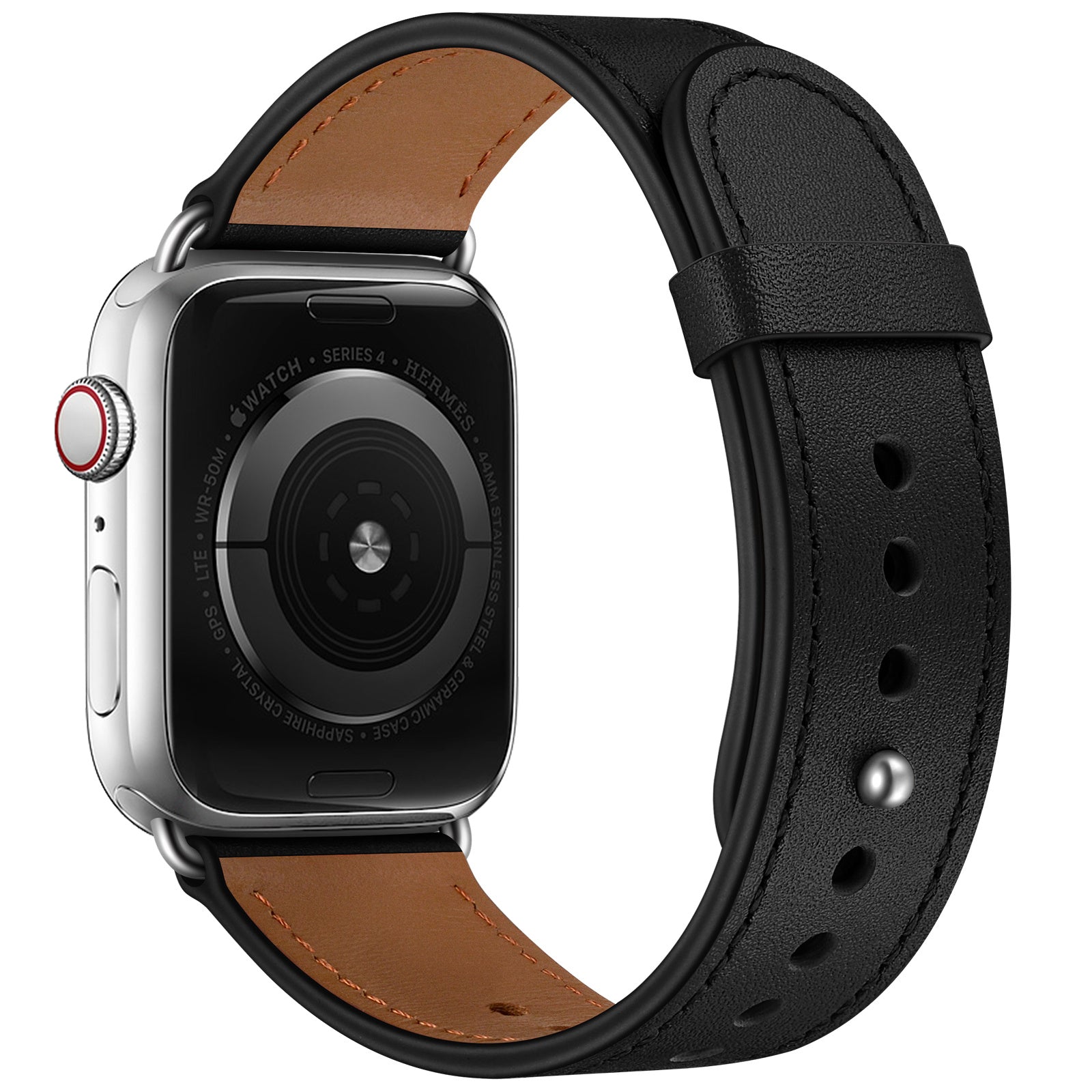 For Apple Watch Ultra 2 Ultra 49mm  /  9 8 7 45mm  /  SE (2023) SE (2022) SE 6 5 4 44mm  /  3 2 1 42mm Watch Band Strap - Leopard