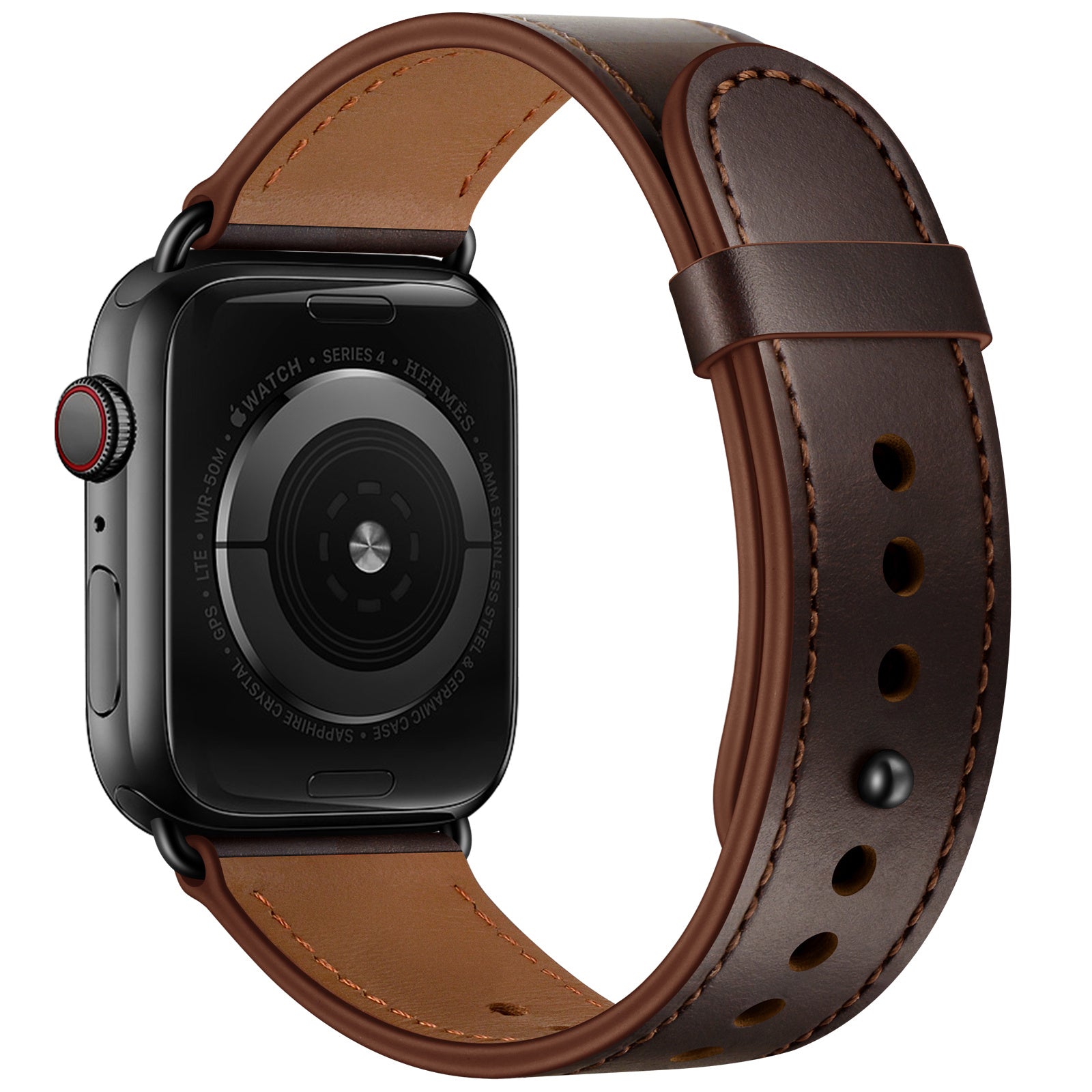 For Apple Watch Ultra 2 Ultra 49mm  /  9 8 7 45mm  /  SE (2023) SE (2022) SE 6 5 4 44mm  /  3 2 1 42mm Watch Band Strap - Leopard