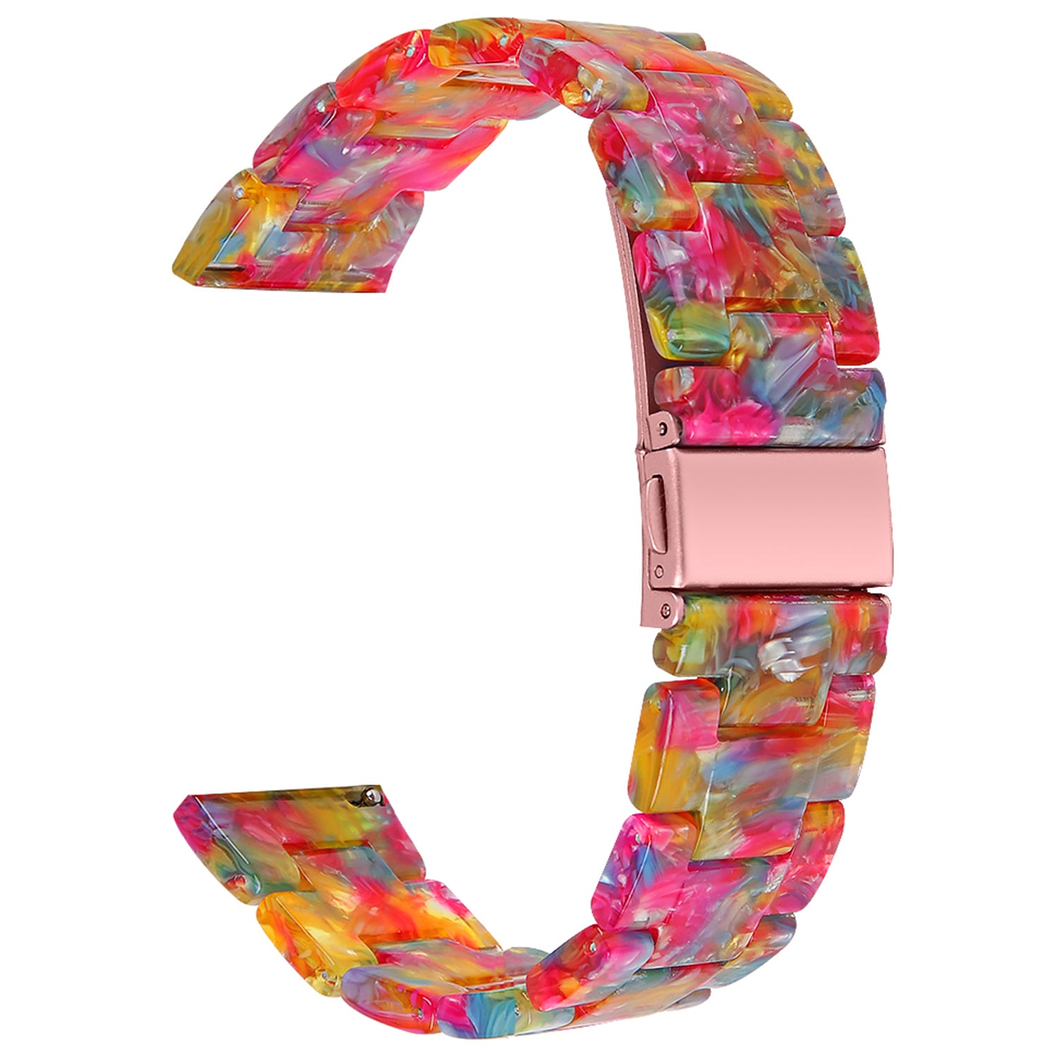 For Nokia Withings Steel HR 40mm Watch Strap 20mm Waterproof Resin Acrylic Bracelet Band - Style A