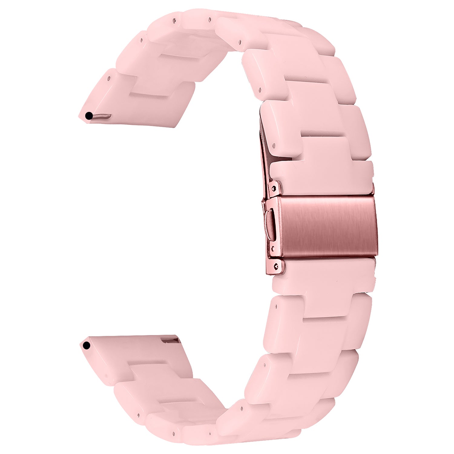 For Nokia Withings Steel HR 40mm Watch Strap 20mm Waterproof Resin Acrylic Bracelet Band - Style A