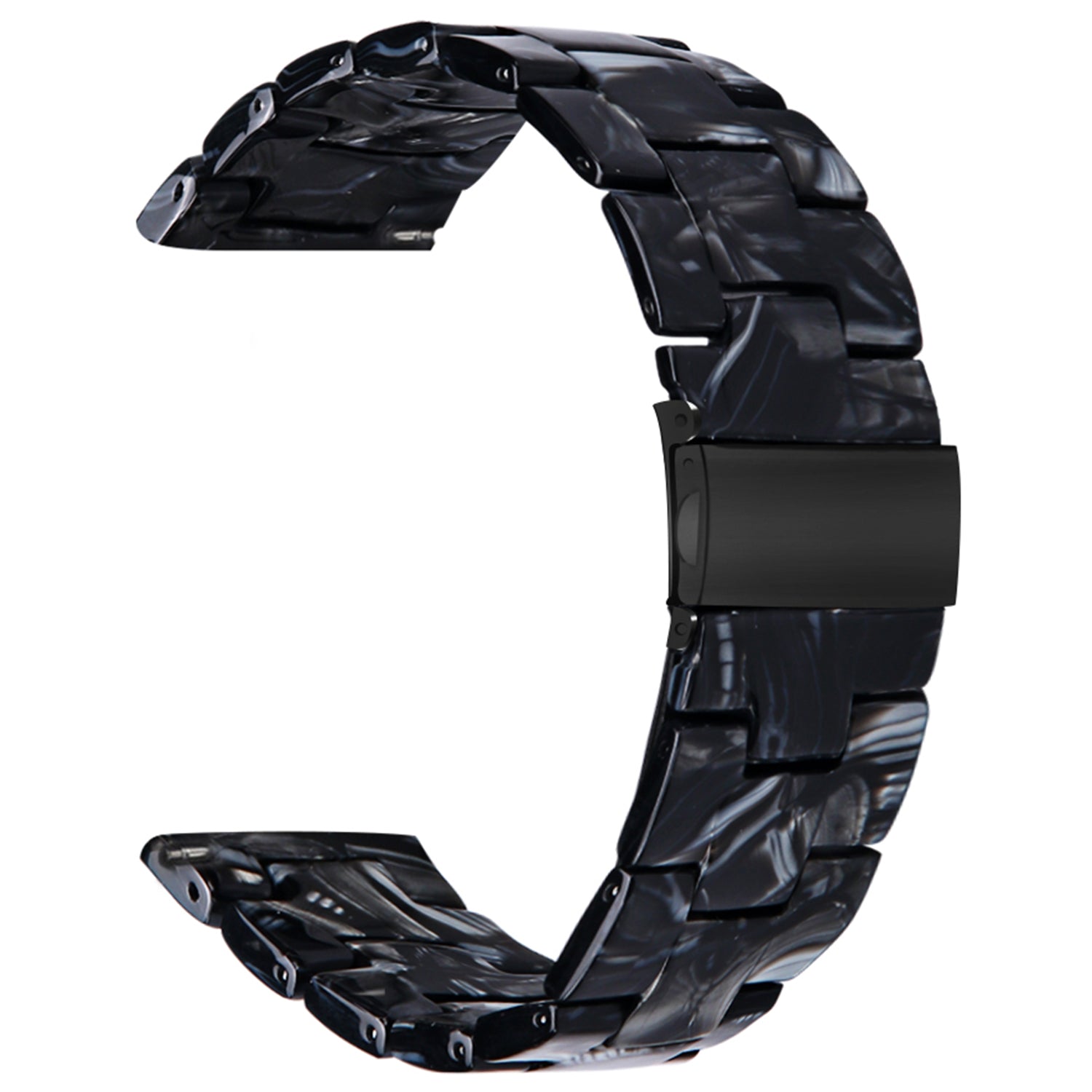 For Nokia Withings Steel HR 40mm Watch Strap 20mm Waterproof Resin Acrylic Bracelet Band - Style A