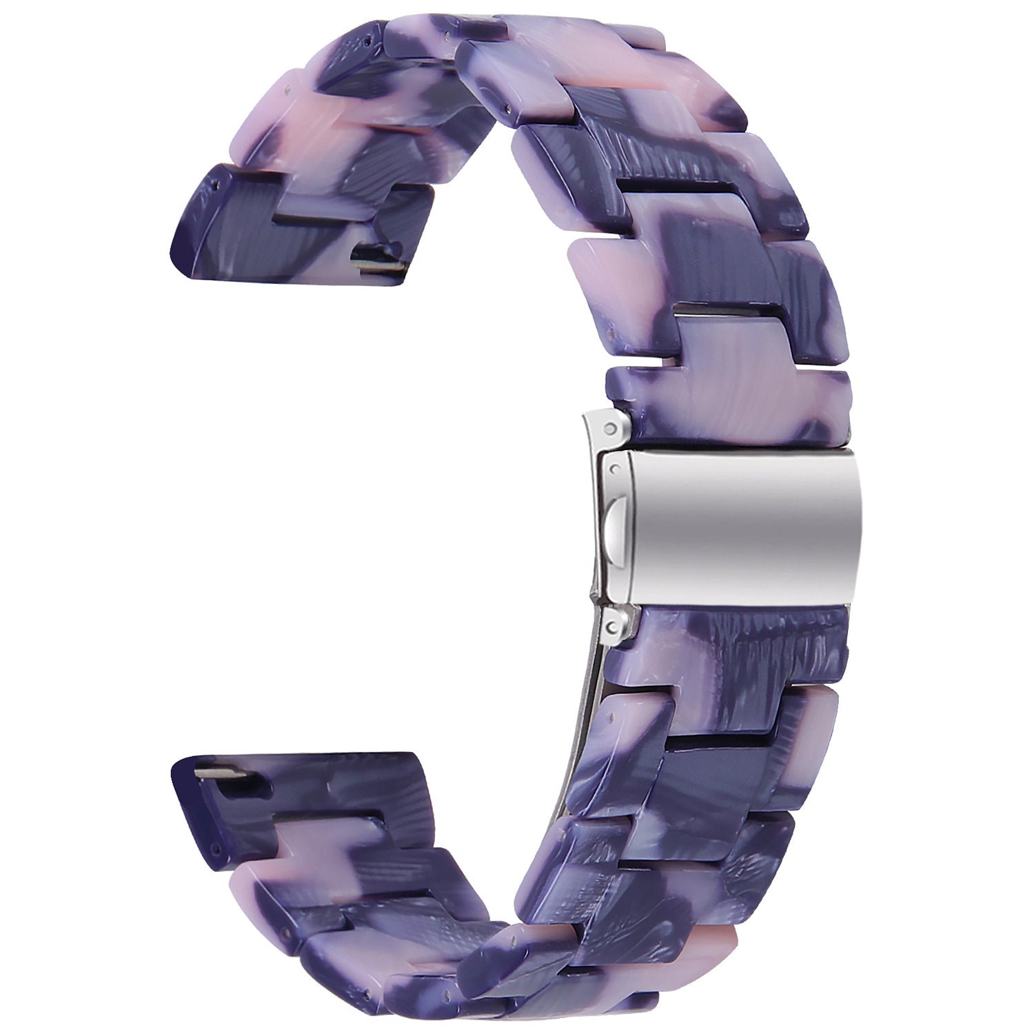 For Nokia Withings Steel HR 40mm Watch Strap 20mm Waterproof Resin Acrylic Bracelet Band - Style A