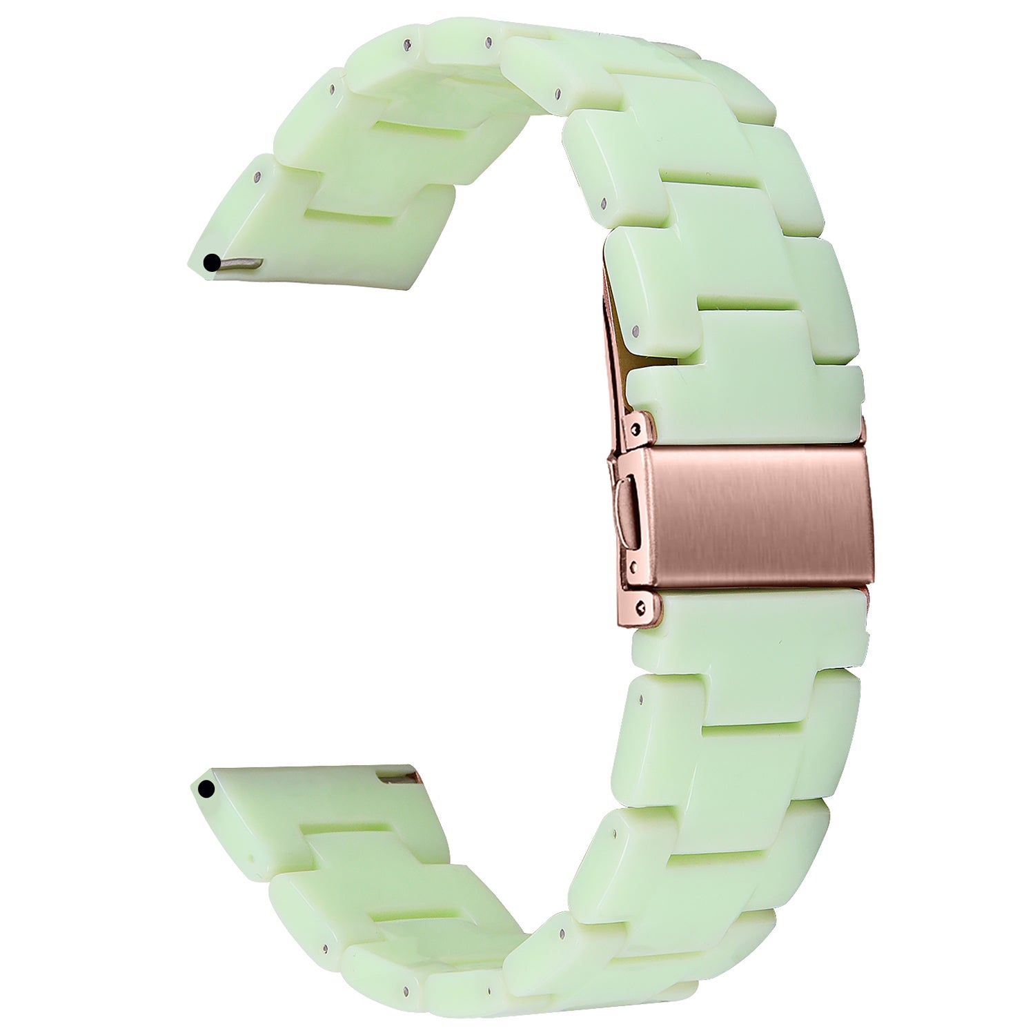 For Nokia Withings Steel HR 40mm Watch Strap 20mm Waterproof Resin Acrylic Bracelet Band - Style A