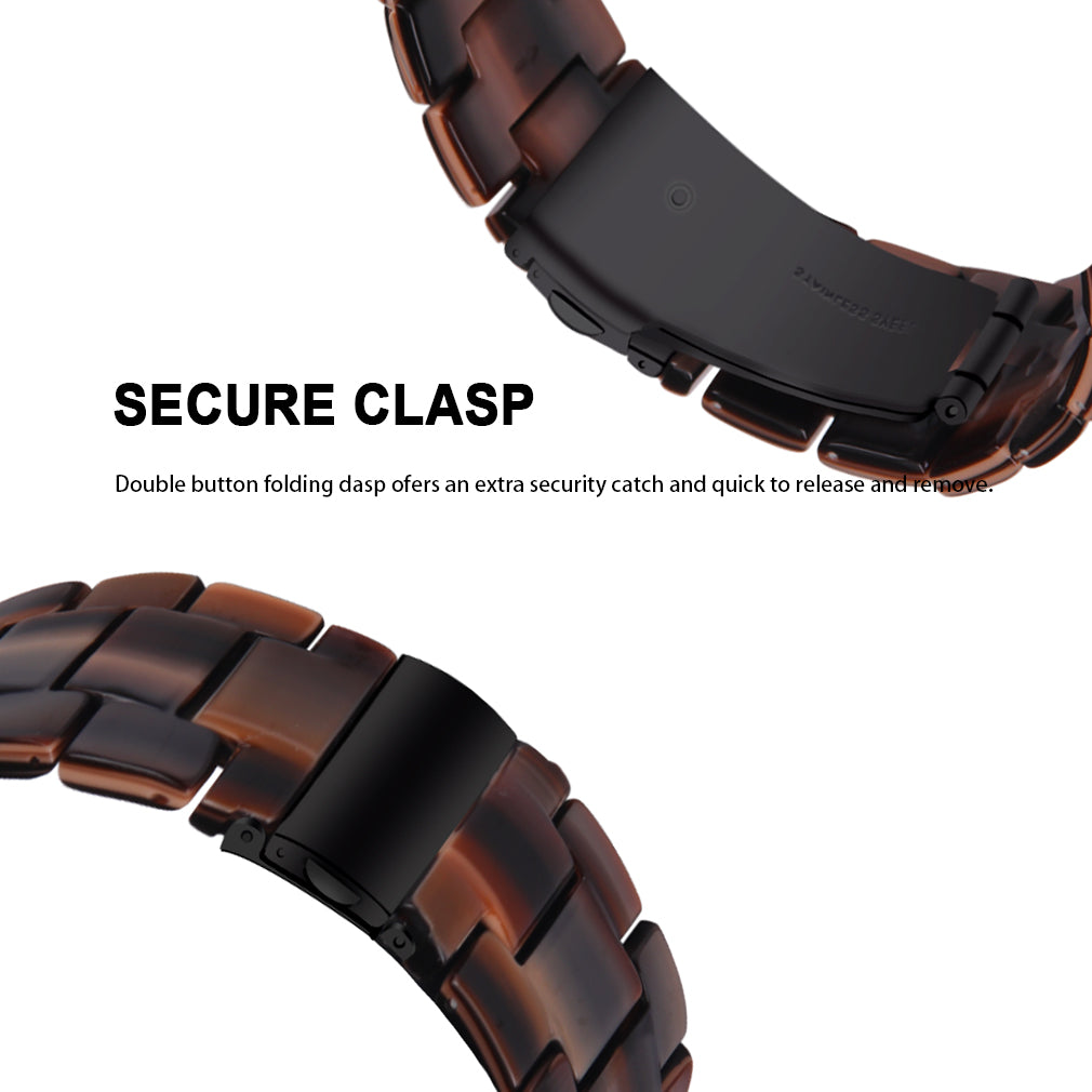 For Nokia Withings Steel HR 40mm Waterproof Resin Acrylic Smart Watch Band Strap 20mm - Style A