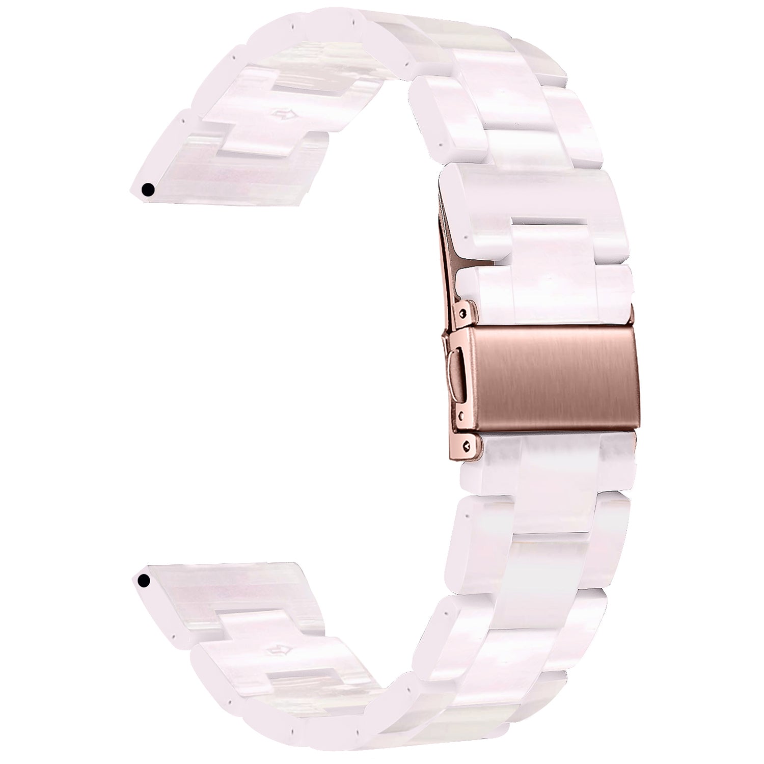 For Nokia Withings Steel HR 40mm Waterproof Resin Acrylic Smart Watch Band Strap 20mm - Style A