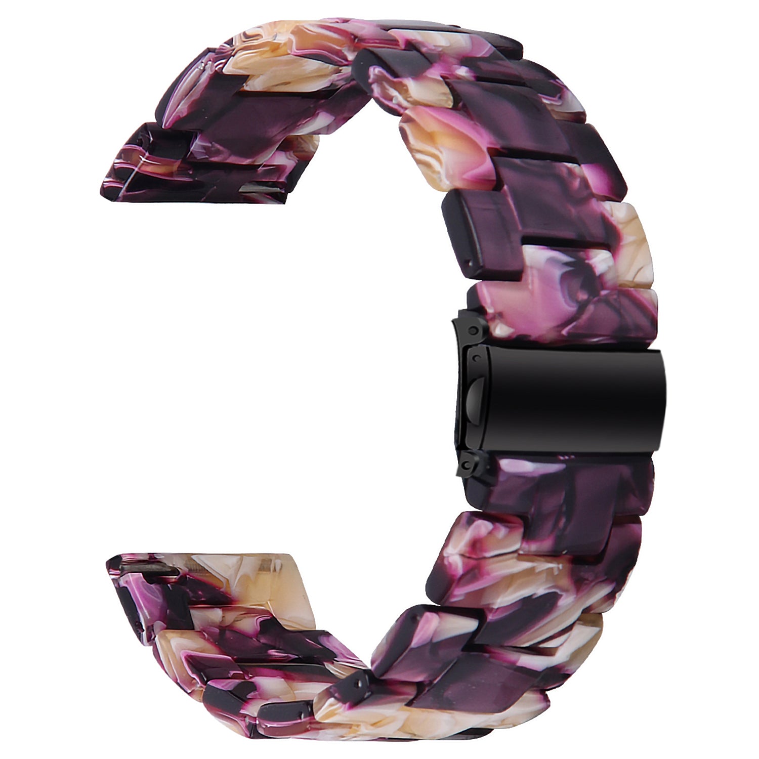 For Nokia Withings Steel HR 40mm Waterproof Resin Acrylic Smart Watch Band Strap 20mm - Style A
