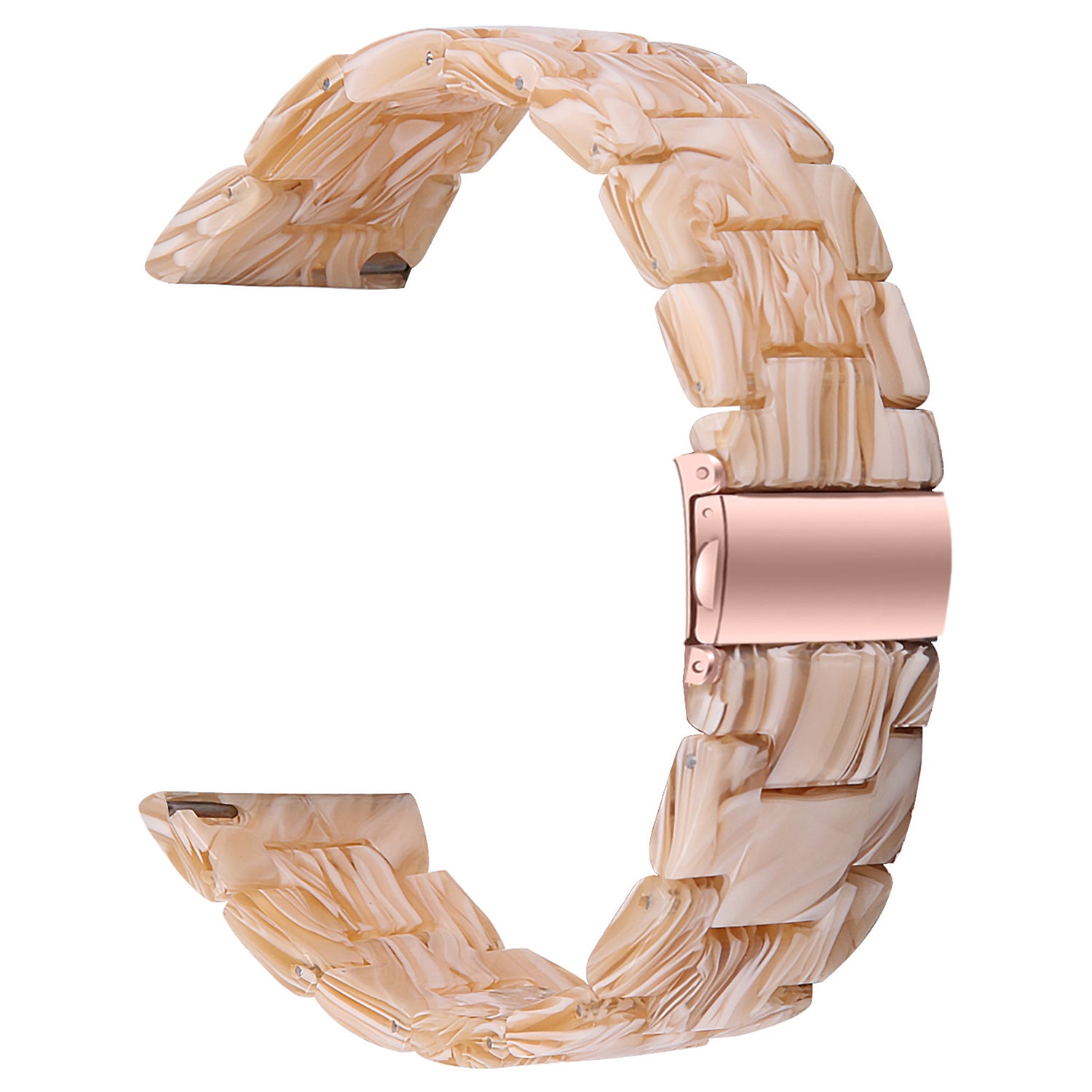 For Nokia Withings Steel HR 40mm Waterproof Resin Acrylic Smart Watch Band Strap 20mm - Style A