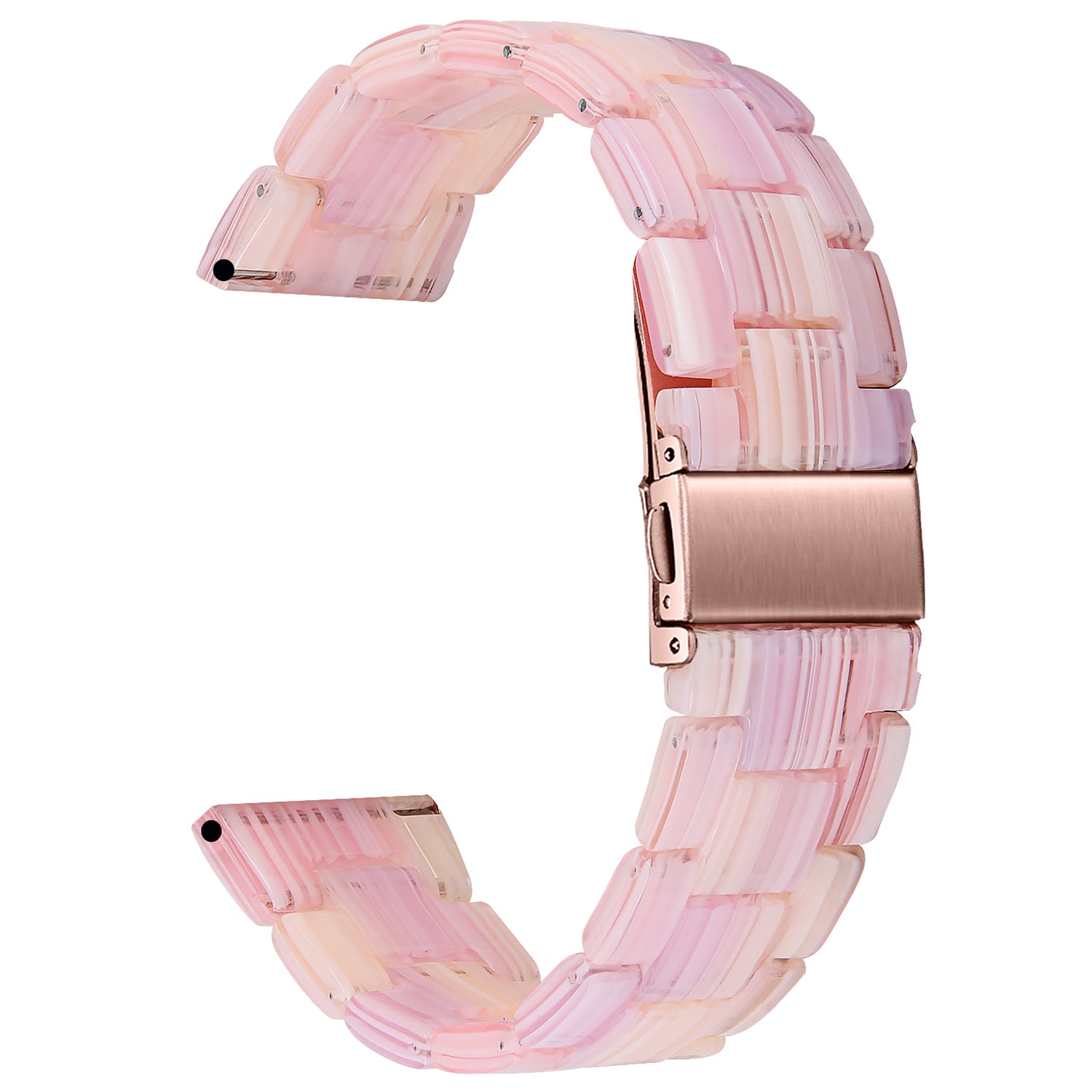 For Nokia Withings Steel HR 40mm Waterproof Resin Acrylic Smart Watch Band Strap 20mm - Style A