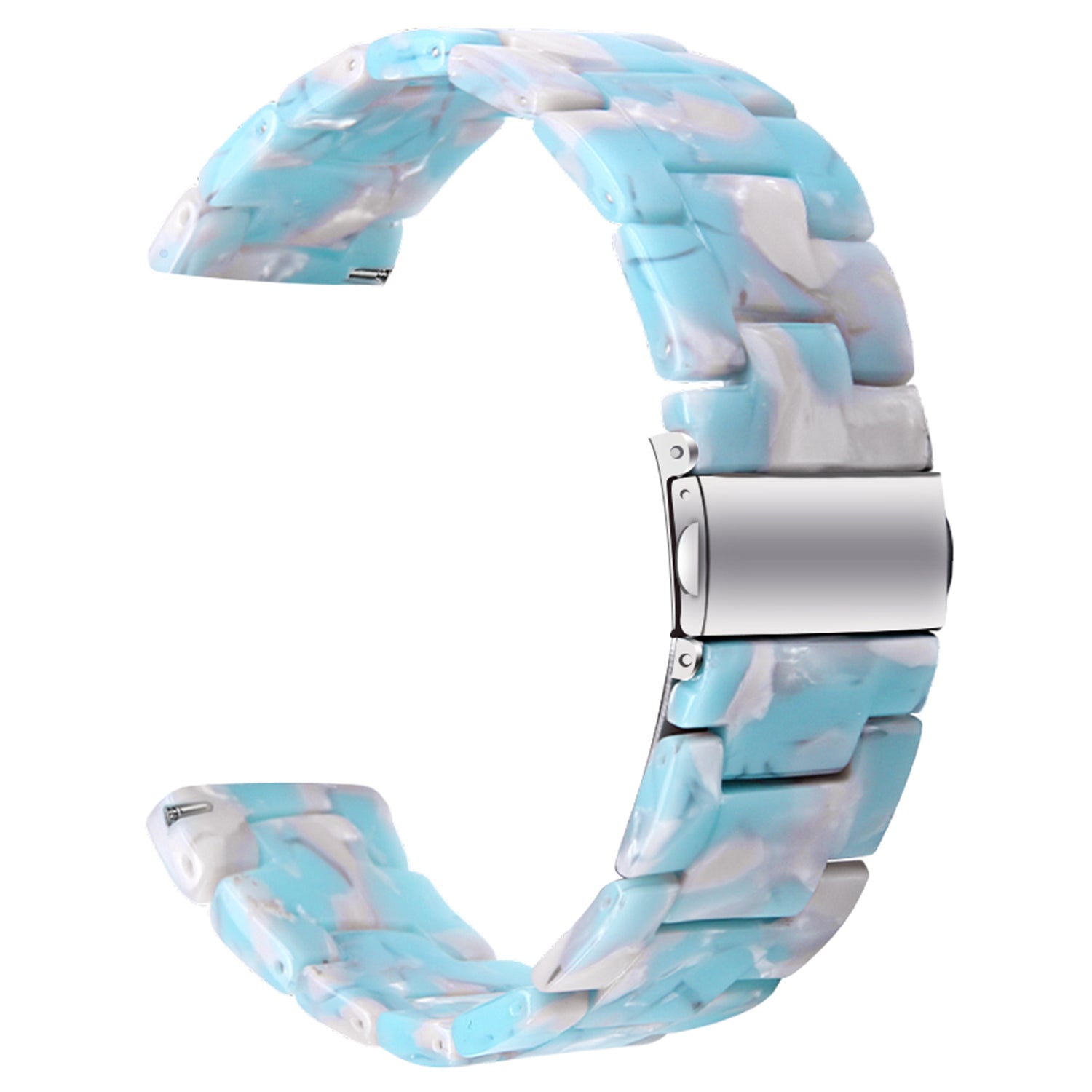 For Nokia Withings Steel HR 40mm Waterproof Resin Acrylic Smart Watch Band Strap 20mm - Style A