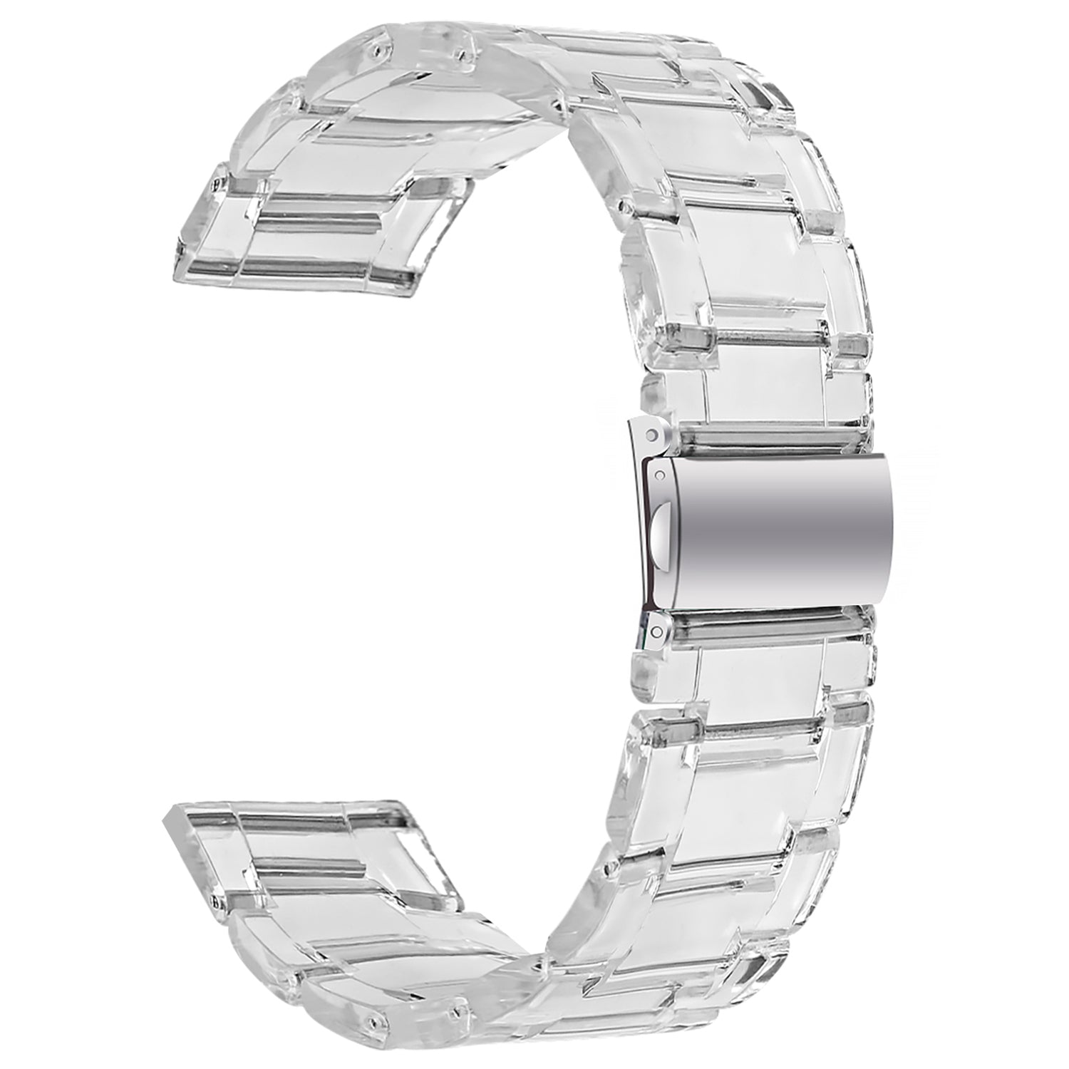 For Nokia Withings Steel HR 40mm Waterproof Resin Acrylic Smart Watch Band Strap 20mm - Style A