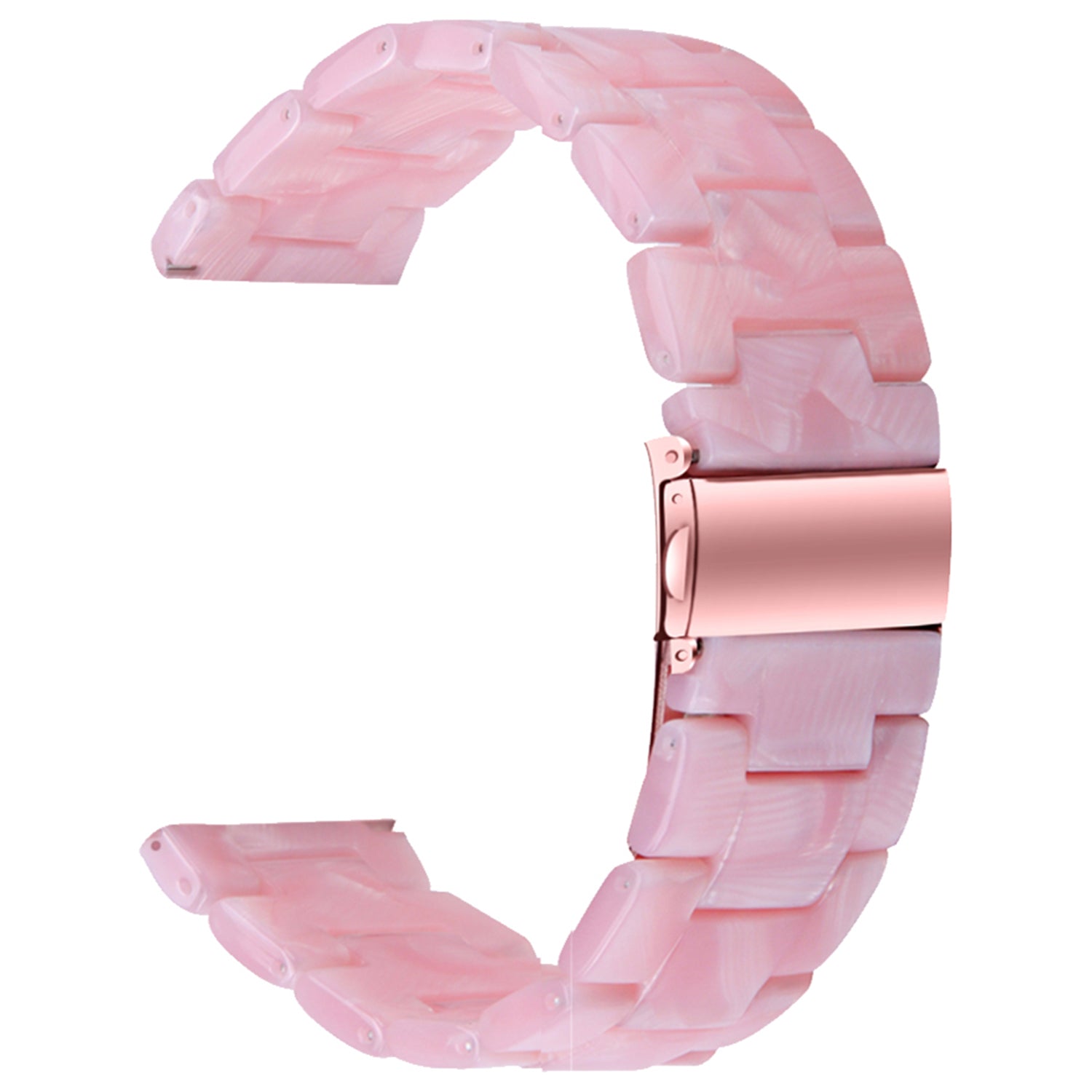For Nokia Withings Steel HR 40mm Waterproof Resin Acrylic Smart Watch Band Strap 20mm - Style A