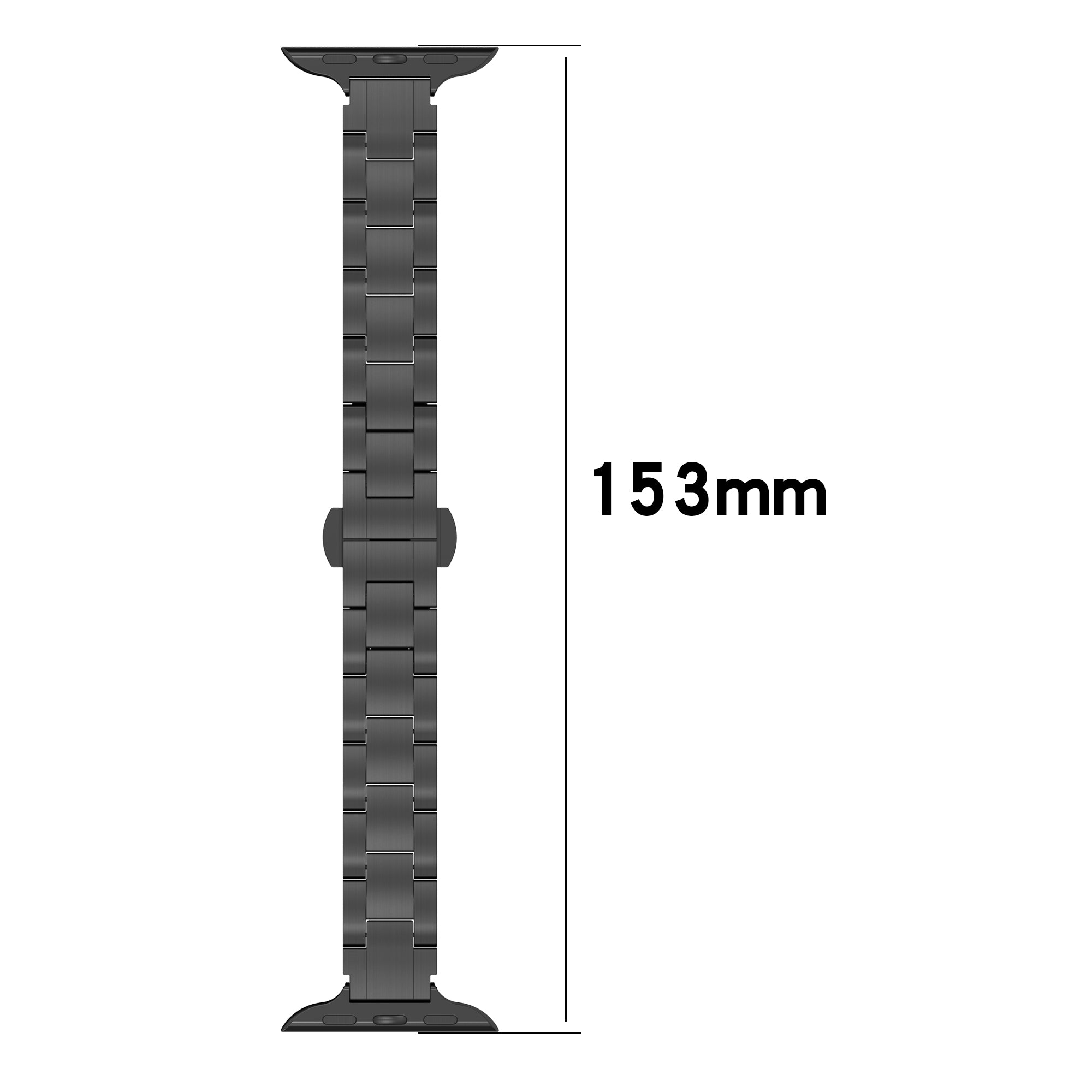 For Apple Watch Ultra 2 Ultra 49mm  /  Series 9 8 7 45mm  /  6 5 4 SE (2023) SE (2022) SE 44mm  /  3 2 1 42mm Metal Smart Watch Band - Silver 2
