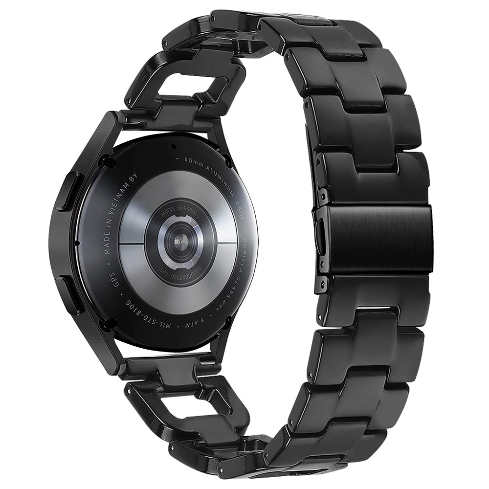 For Garmin Vivomove / Vivomove HR Watch Strap D-Shape Resin Bracelet Watchband - Rainbow