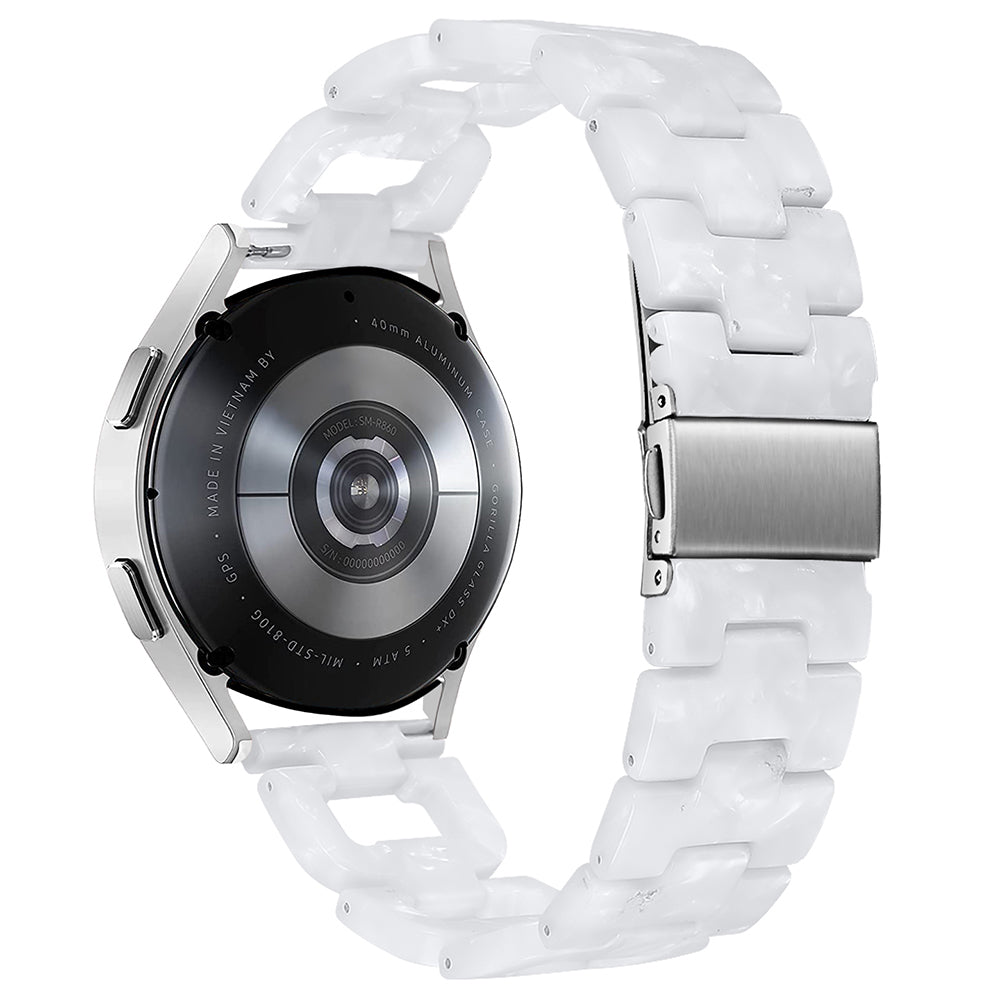 For Garmin Vivomove / Vivomove HR Watch Strap D-Shape Resin Bracelet Watchband - Rainbow