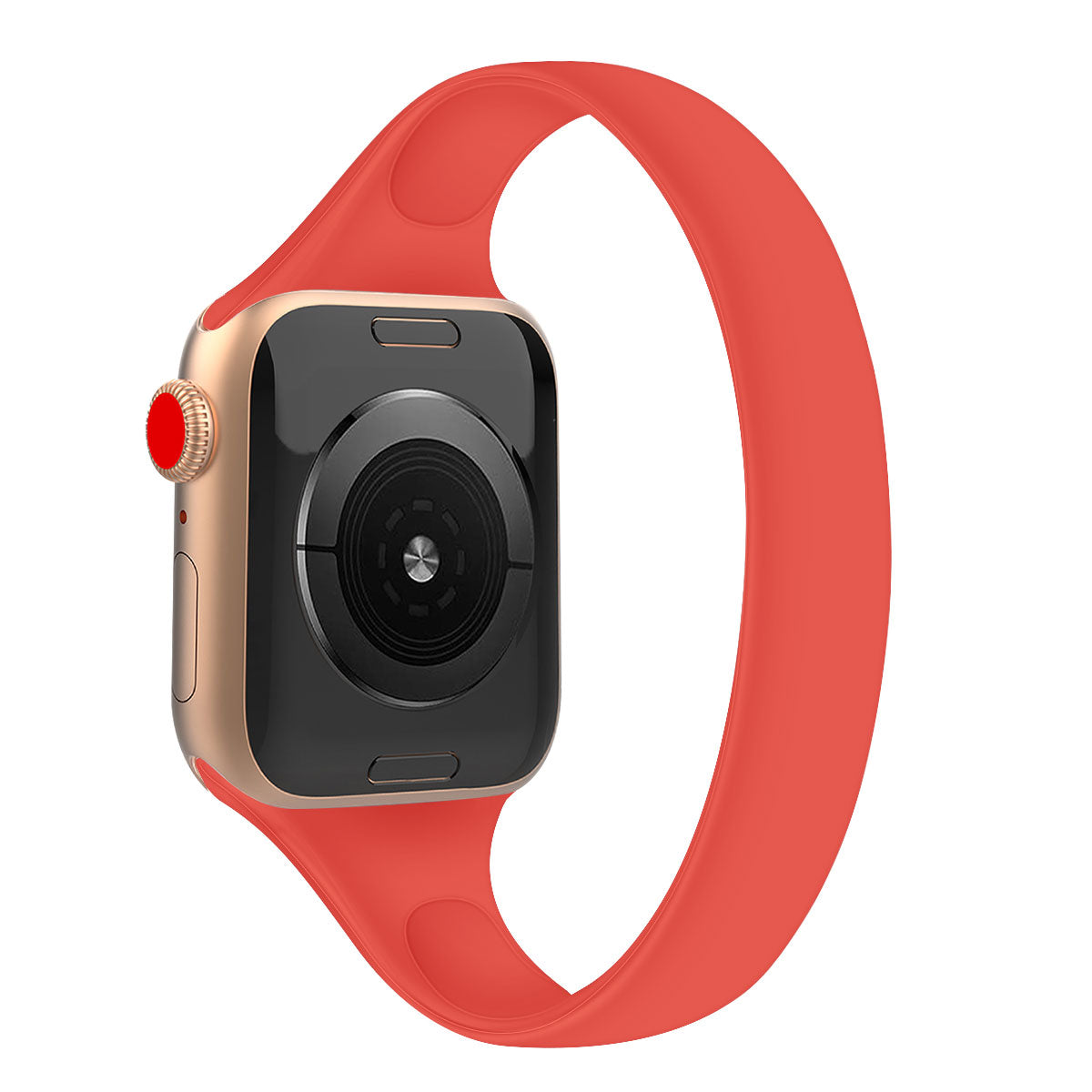 For Apple Watch Series 1 / 2 / 3 38mm / Watch Series4 / 5 / 6 / SE / SE (2022) / SE (2023) Silicone Band Strap, Size: XS - White