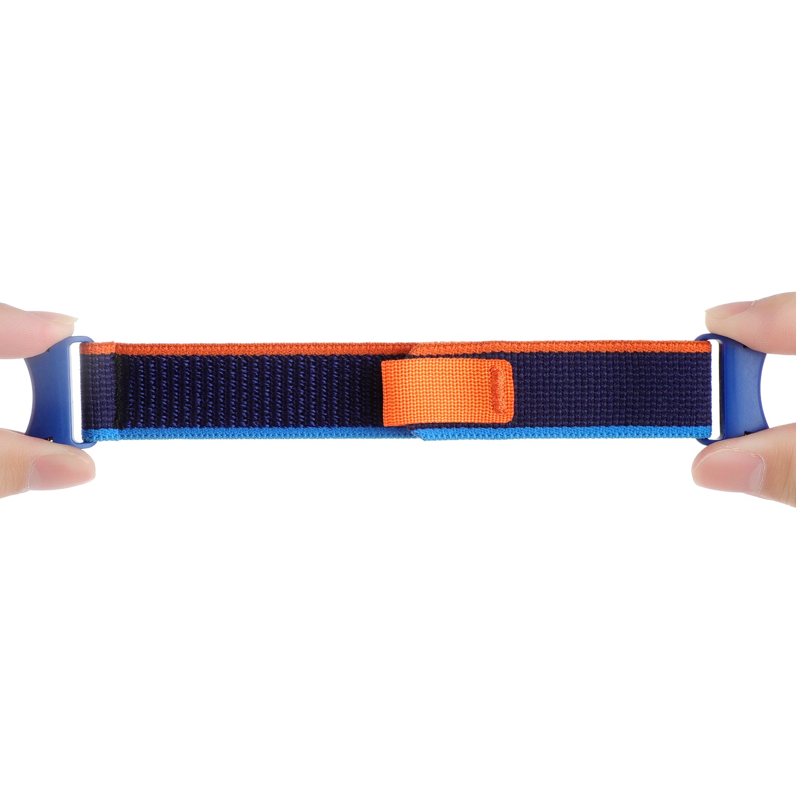 For Samsung Galaxy Watch6 / Watch 5 / Watch4 Trail Loop Strap Nylon Fabric Sport Watch Band - Navy Blue