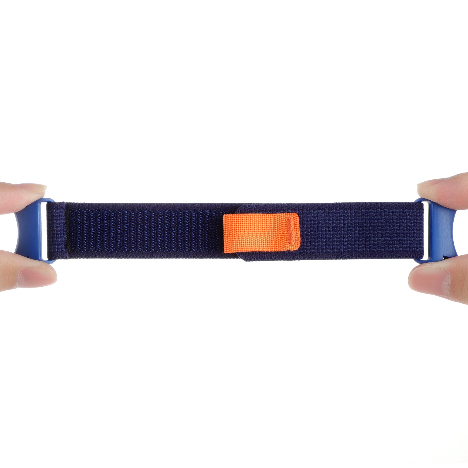 For Samsung Galaxy Watch6 / Watch 5 / Watch4 Trail Loop Strap Nylon Fabric Sport Watch Band - Navy Blue
