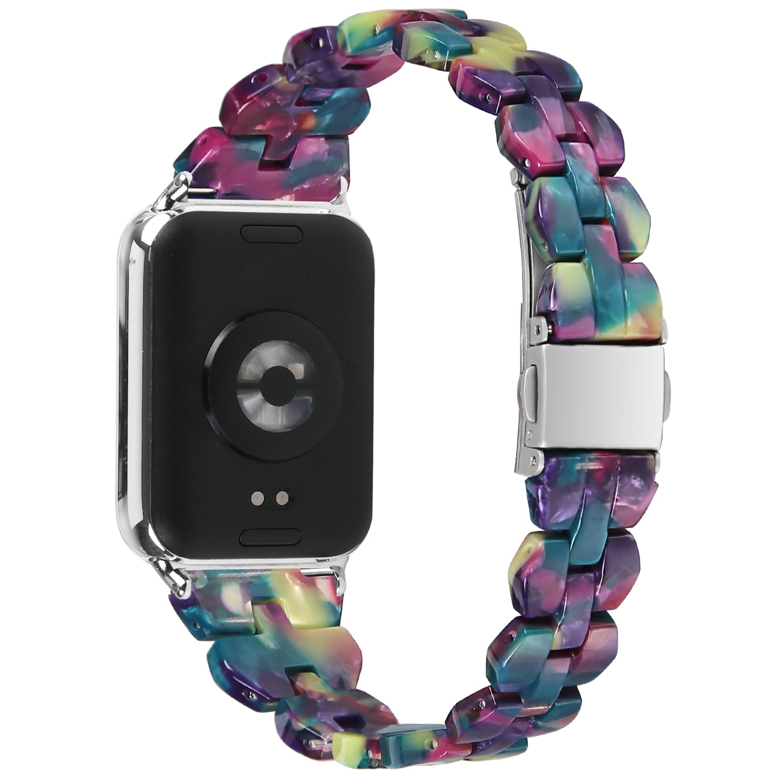 Bracelet Band for Xiaomi Smart Band 8 Pro Rhombus Resin Watch Strap - Style A