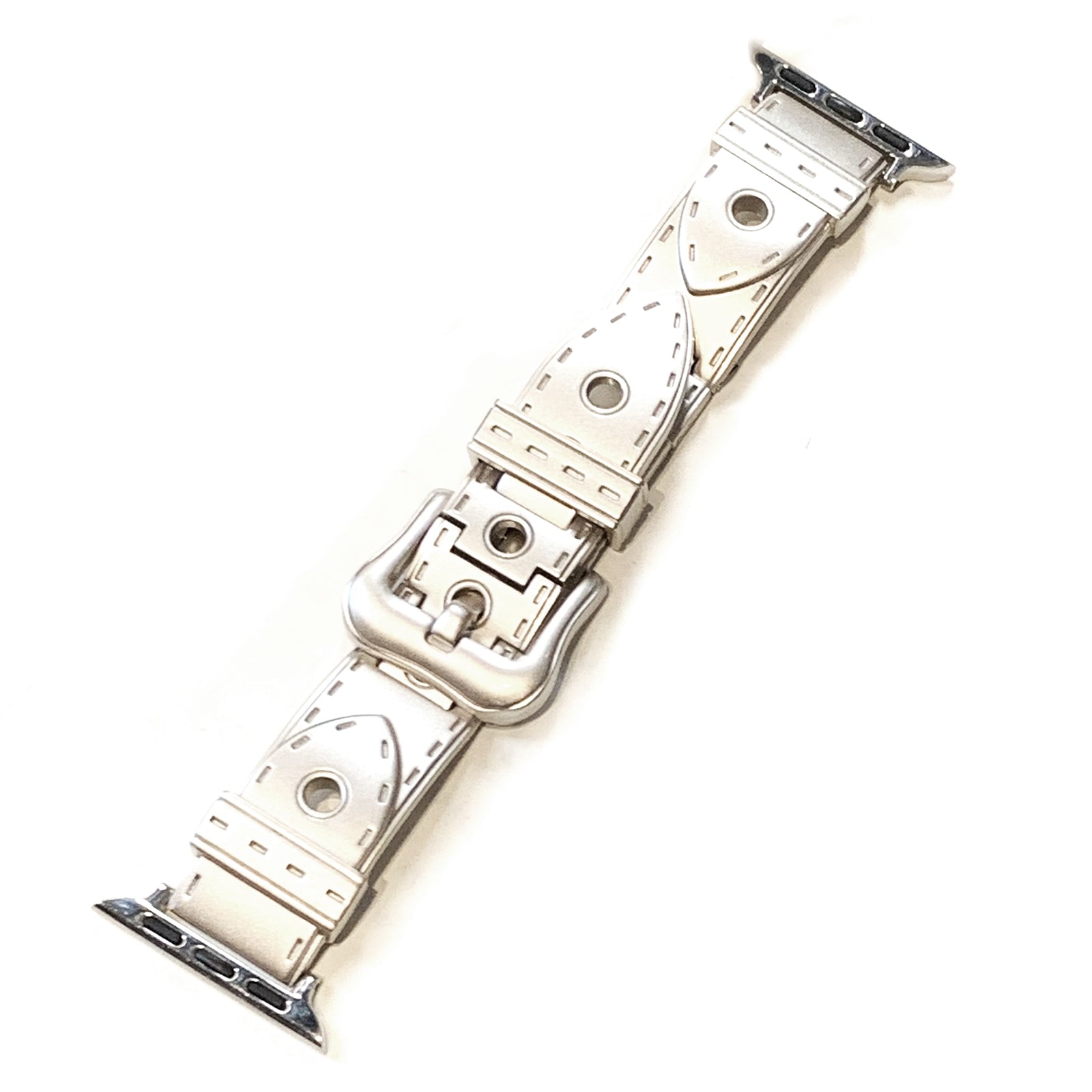 For Apple Watch Ultra 2 Ultra 49mm / Series 9 8 7 45mm / 6 5 4 SE (2022) SE (2023) SE 44mm / 3 2 1 42mm Zinc Alloy Watch Strap - Gold