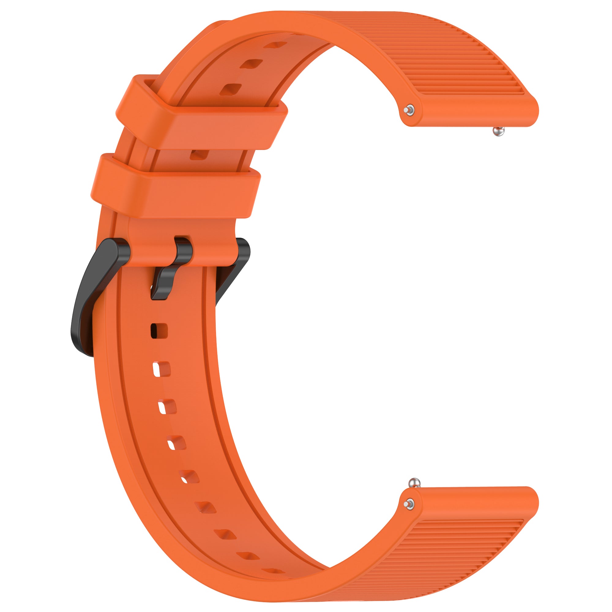 For Huawei Watch GT 4 / Garmin Venu 2 Watch Band 22mm Soft Silicone Wrist Strap - Orange
