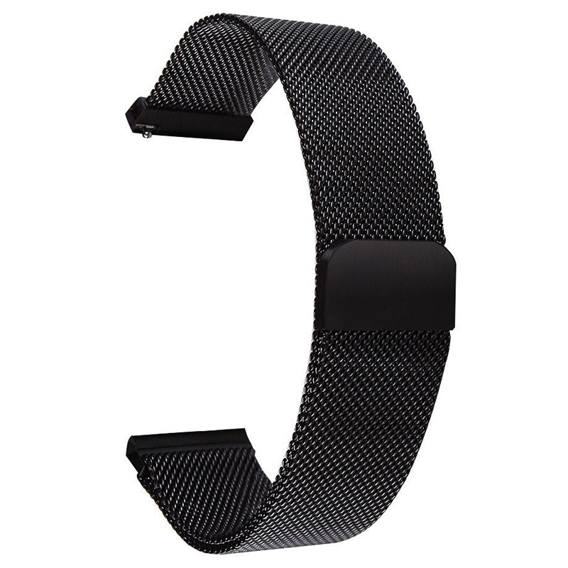For Garmin Lily 2 Magnetic Watch Strap 14mm Milanese Mesh Wrist Band - Rose Gold