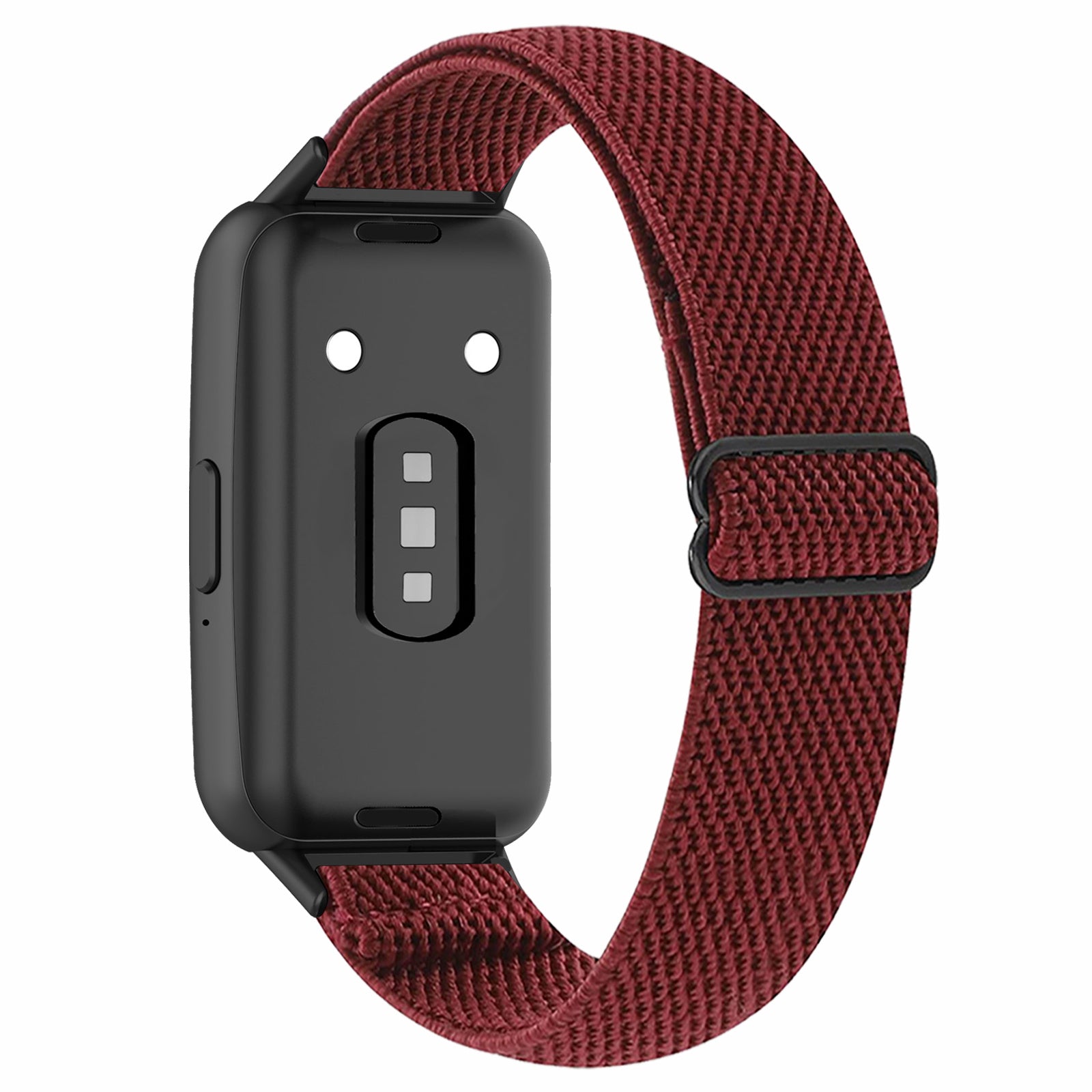 For Samsung Galaxy Fit3 Watch Strap Elastic Nylon Adjustable Smart Watch Band - Rainbow