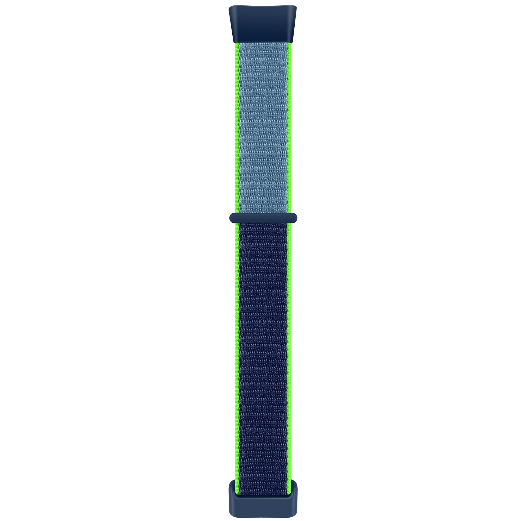 For Fitbit Charge 5 / 6 Nylon Strap Quick Release Sport Watch Band - Red / Black
