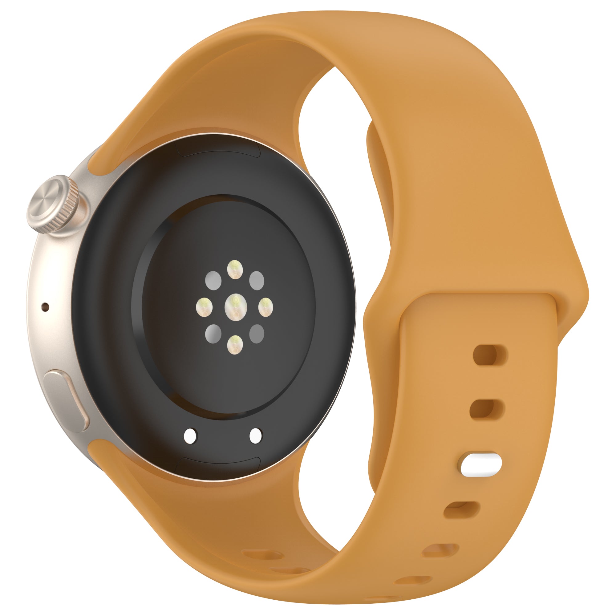 For vivo Watch 3 / iQOO Watch Wrist Strap Soft Silicone Smart Watch Band - Black