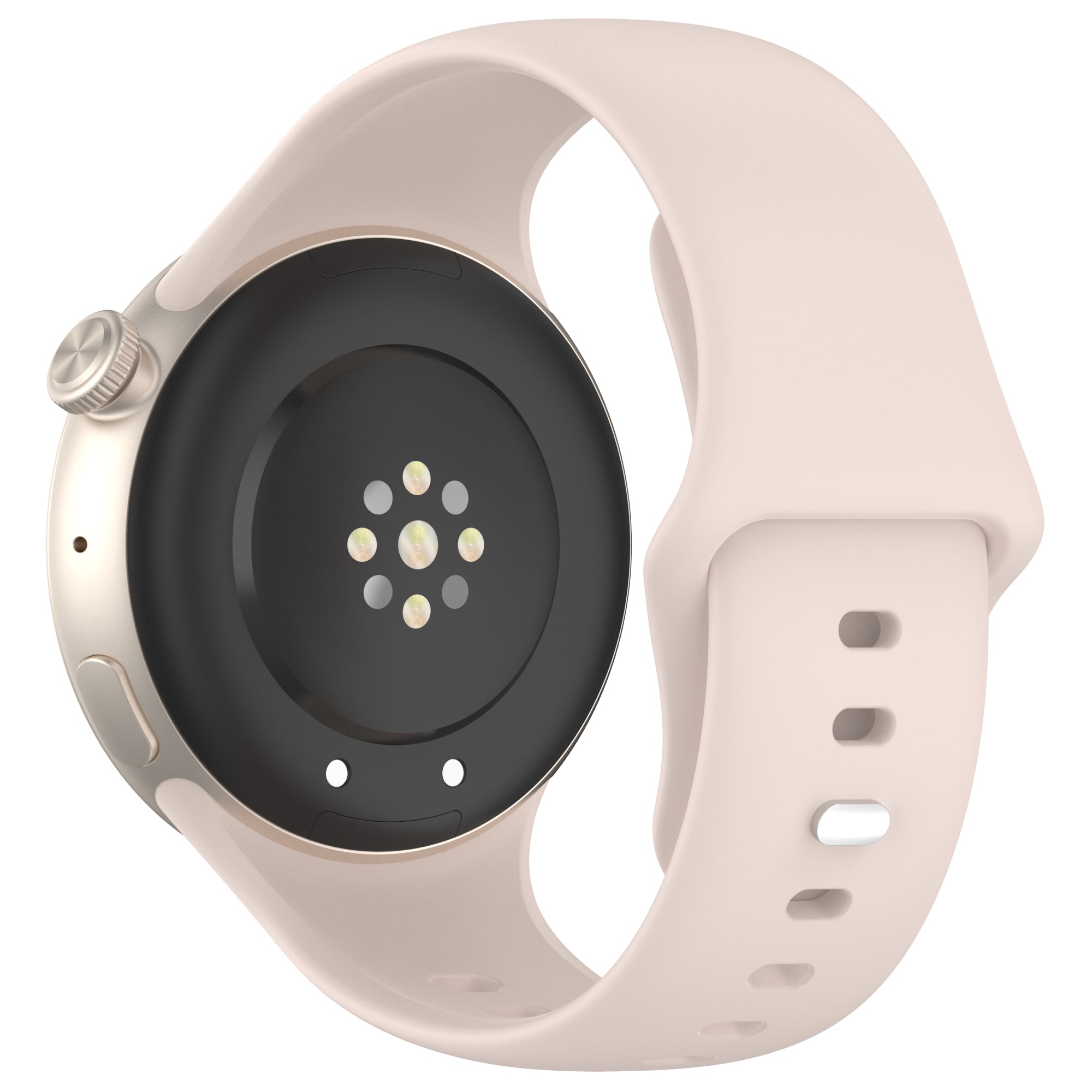 For vivo Watch 3 / iQOO Watch Wrist Strap Soft Silicone Smart Watch Band - Black