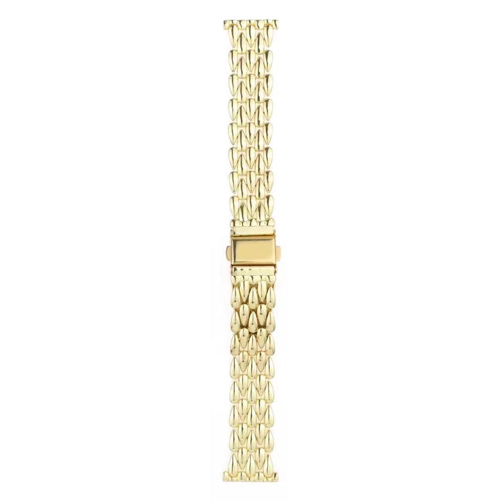 For Apple Watch Series 9 8 7 41mm / Series 6 5 4 SE (2022) SE (2023) SE 40mm / Series 3 2 1 38mm Zinc Alloy Wrist Strap - Black