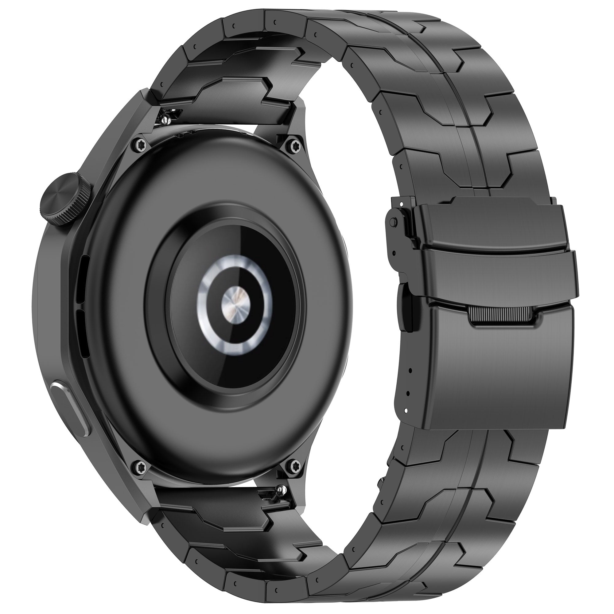For Samsung Galaxy Watch6 Classic 43mm 47mm / Garmin Venu Titanium Alloy Strap 20mm Metal Watch Band - Silver