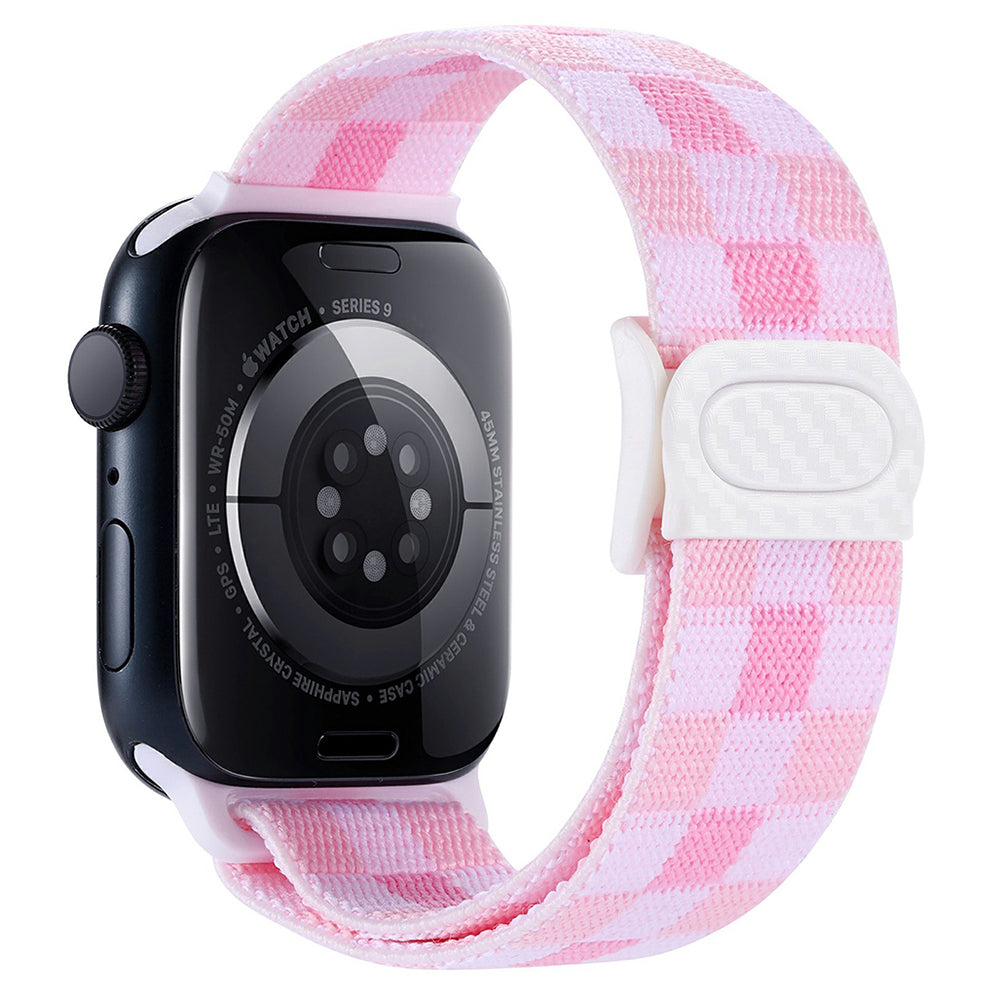 For Apple Watch Ultra 2 Ultra 49mm / Series 9 8 7 45mm / 6 5 4 SE (2022) SE (2023) SE 44mm / 3 2 1 42mm Nylon Watch Strap - Gradient Green