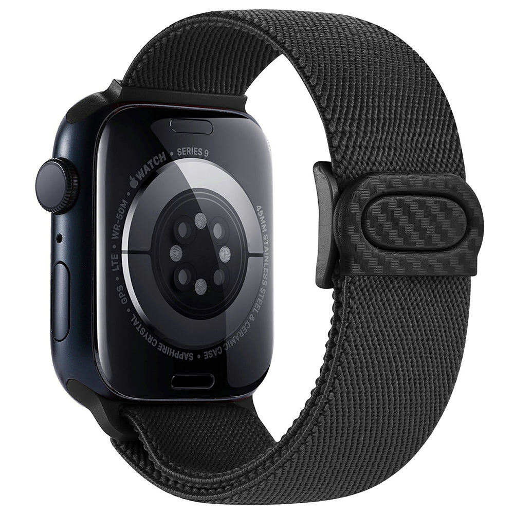 For Apple Watch Ultra 2 Ultra 49mm / Series 9 8 7 45mm / 6 5 4 SE (2022) SE (2023) SE 44mm / 3 2 1 42mm Nylon Watch Strap - Gradient Green