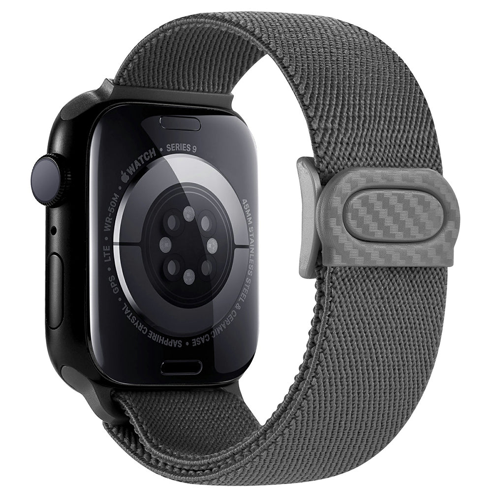 For Apple Watch Ultra 2 Ultra 49mm / Series 9 8 7 45mm / 6 5 4 SE (2022) SE (2023) SE 44mm / 3 2 1 42mm Nylon Watch Strap - Gradient Green