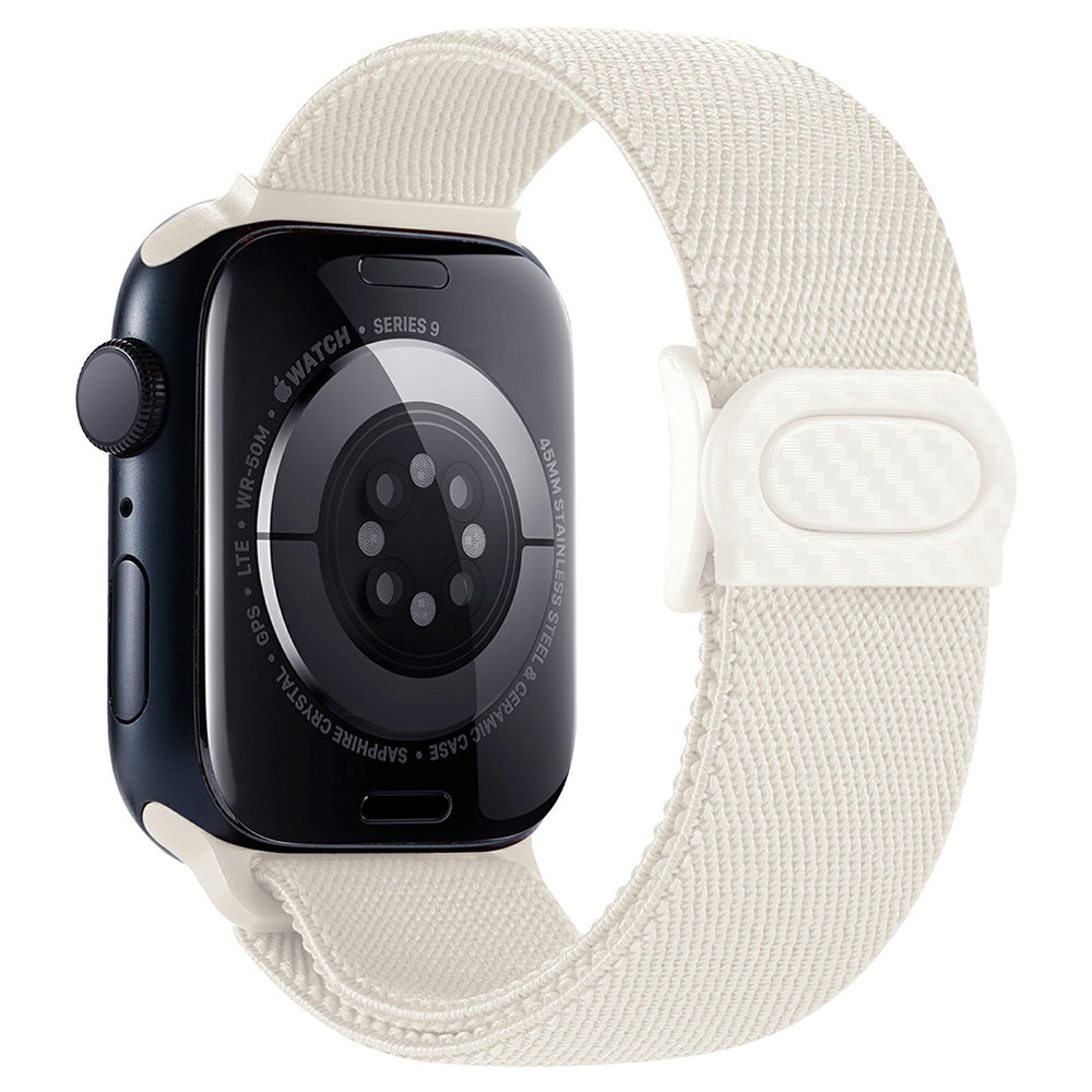 For Apple Watch Ultra 2 Ultra 49mm / Series 9 8 7 45mm / 6 5 4 SE (2022) SE (2023) SE 44mm / 3 2 1 42mm Nylon Watch Strap - Gradient Green