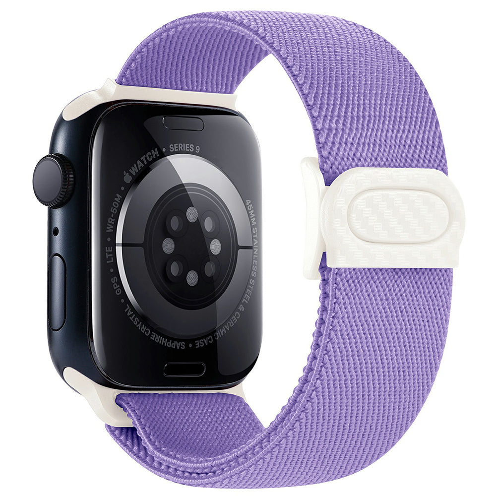 For Apple Watch Ultra 2 Ultra 49mm / Series 9 8 7 45mm / 6 5 4 SE (2022) SE (2023) SE 44mm / 3 2 1 42mm Nylon Watch Strap - Gradient Green
