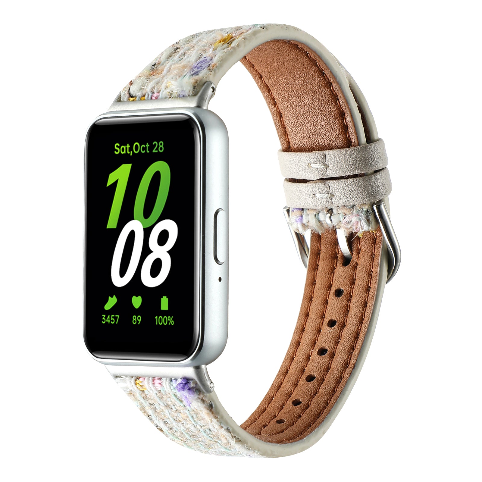 For Samsung Galaxy Fit3 Replacement Strap Woolen Wristband - Starlight