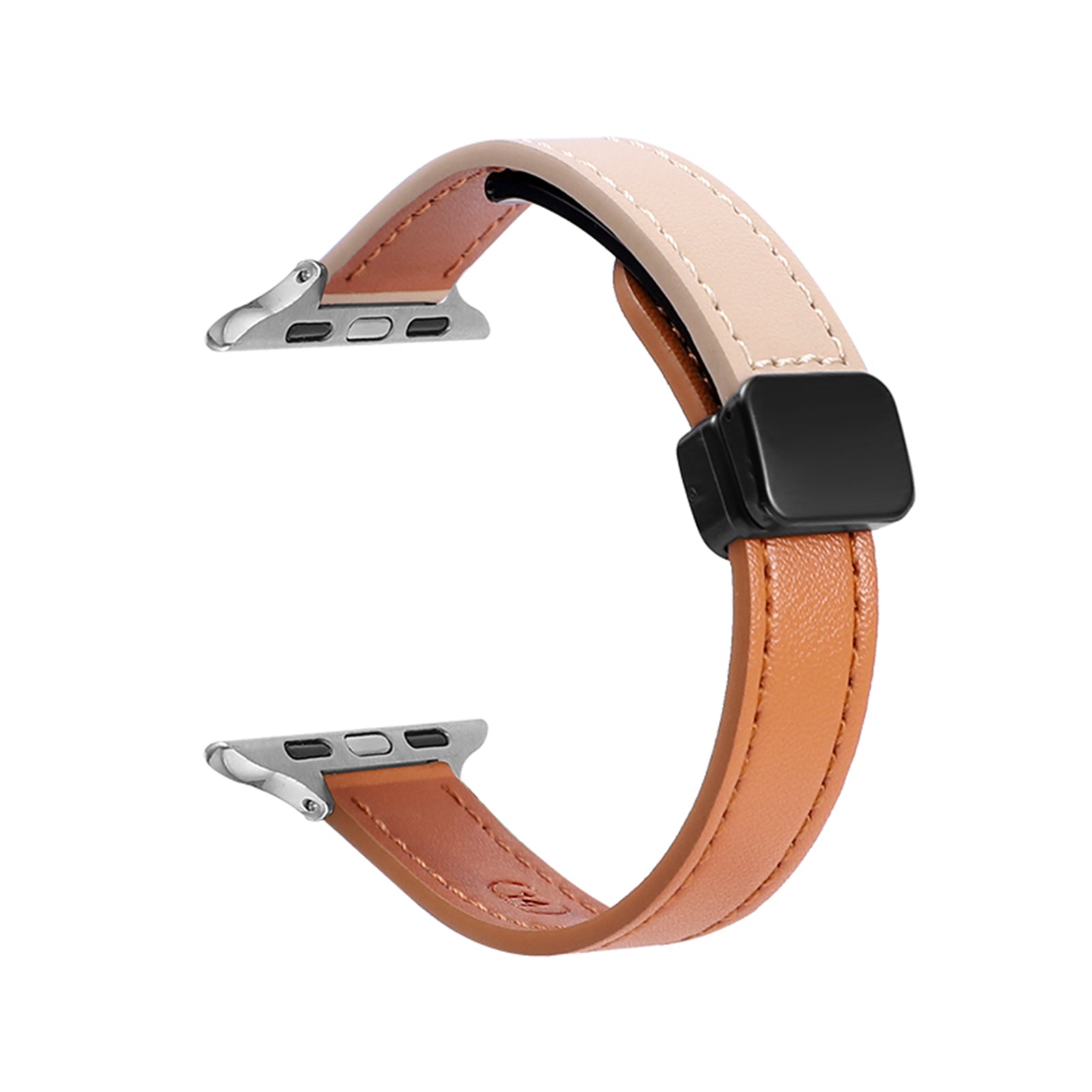 For Apple Watch Ultra 2 Ultra 49mm / 9 8 7 45mm / 6 5 4 SE (2023) SE (2022) SE 44mm / 3 2 1 42mm Microfiber Leather Band - Purple