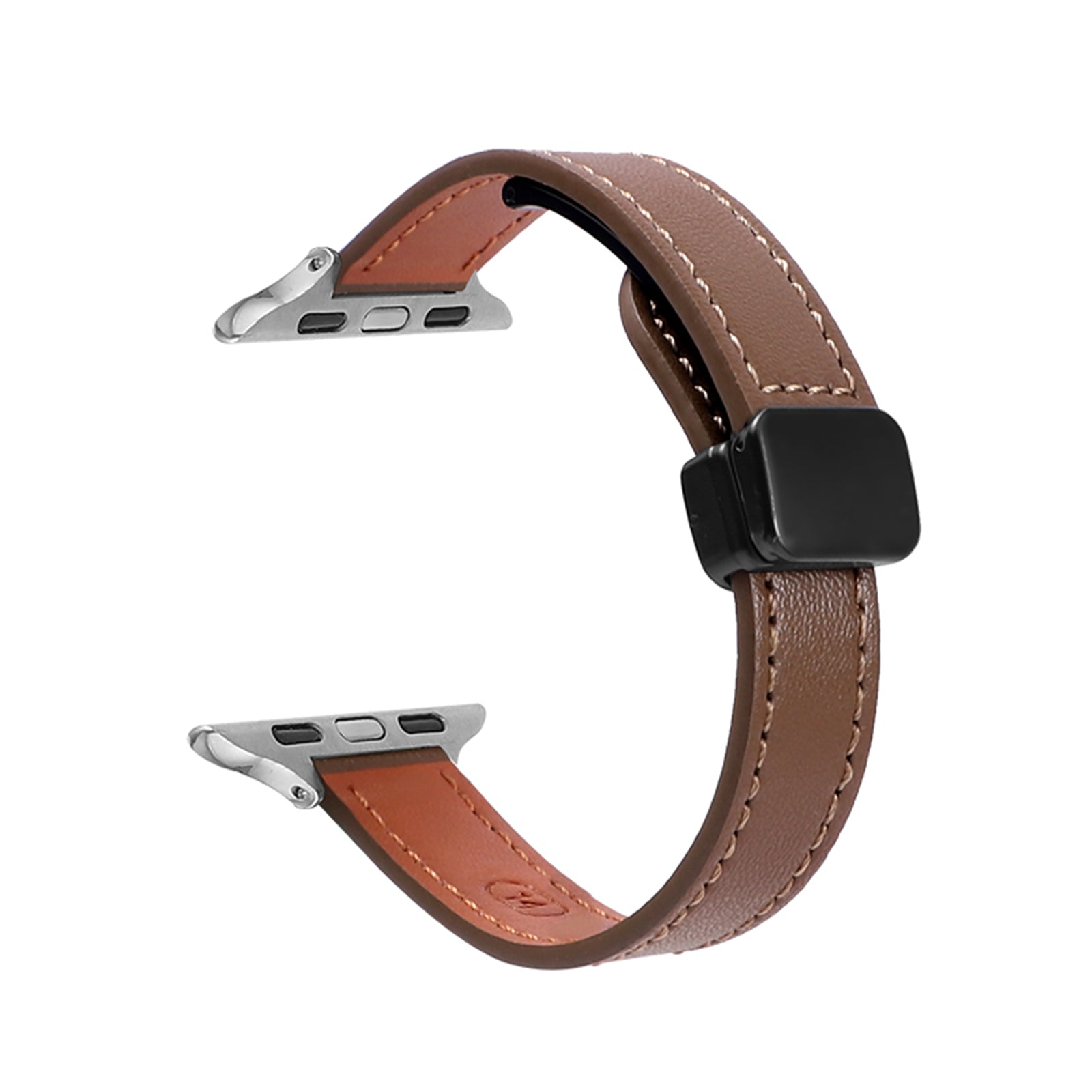 For Apple Watch Ultra 2 Ultra 49mm / 9 8 7 45mm / 6 5 4 SE (2023) SE (2022) SE 44mm / 3 2 1 42mm Microfiber Leather Band - Purple