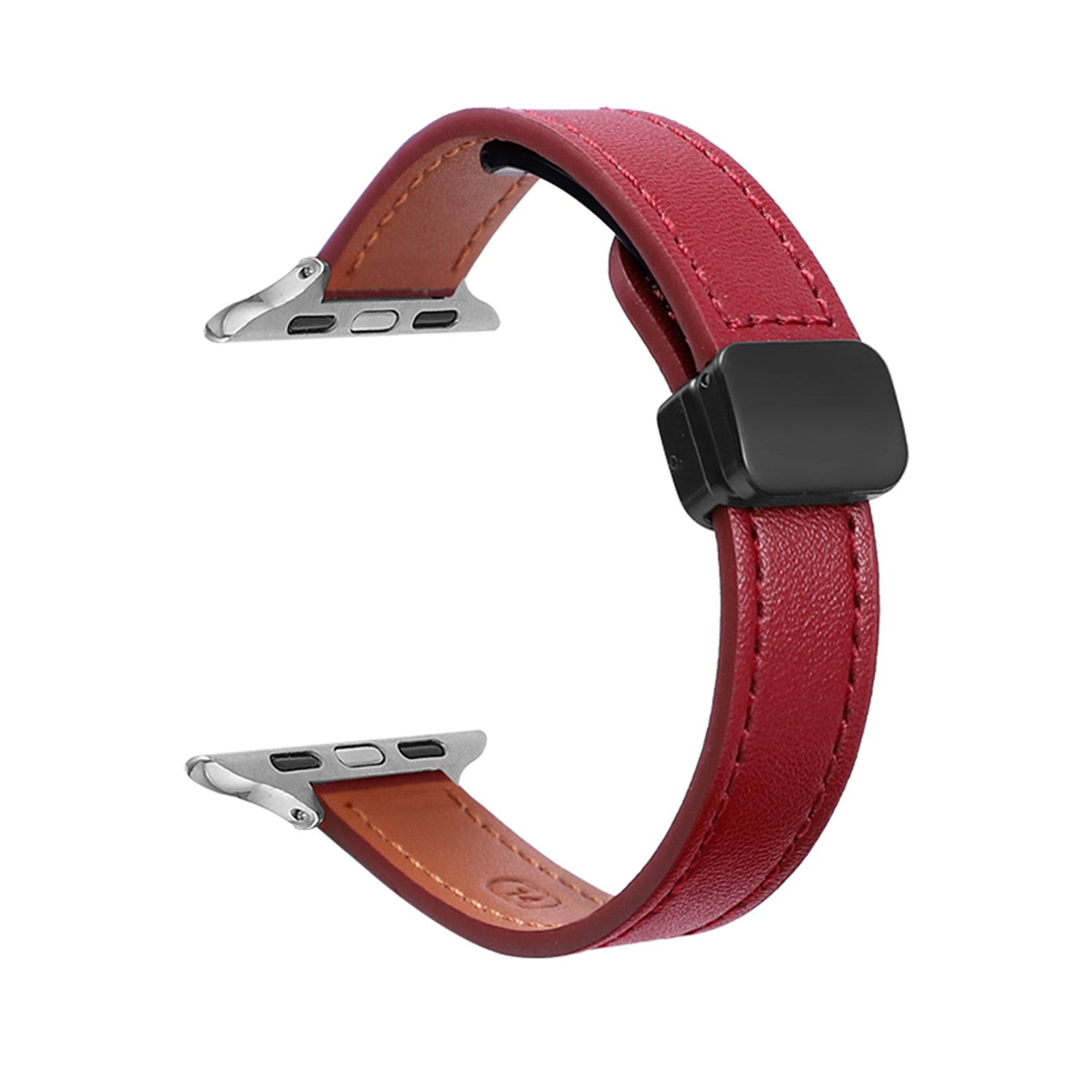 For Apple Watch Ultra 2 Ultra 49mm / 9 8 7 45mm / 6 5 4 SE (2023) SE (2022) SE 44mm / 3 2 1 42mm Microfiber Leather Band - Purple