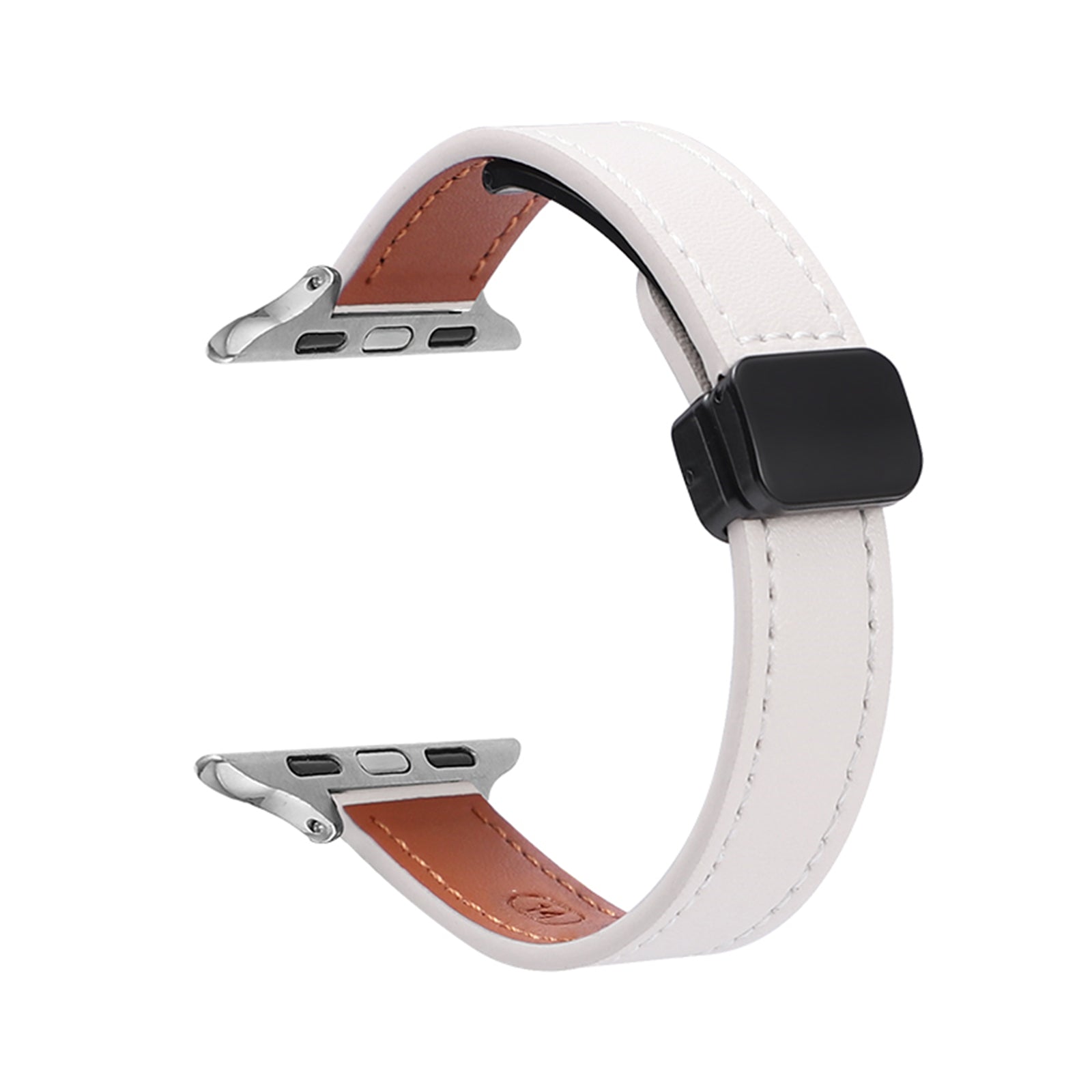 For Apple Watch Ultra 2 Ultra 49mm / 9 8 7 45mm / 6 5 4 SE (2023) SE (2022) SE 44mm / 3 2 1 42mm Microfiber Leather Band - Purple