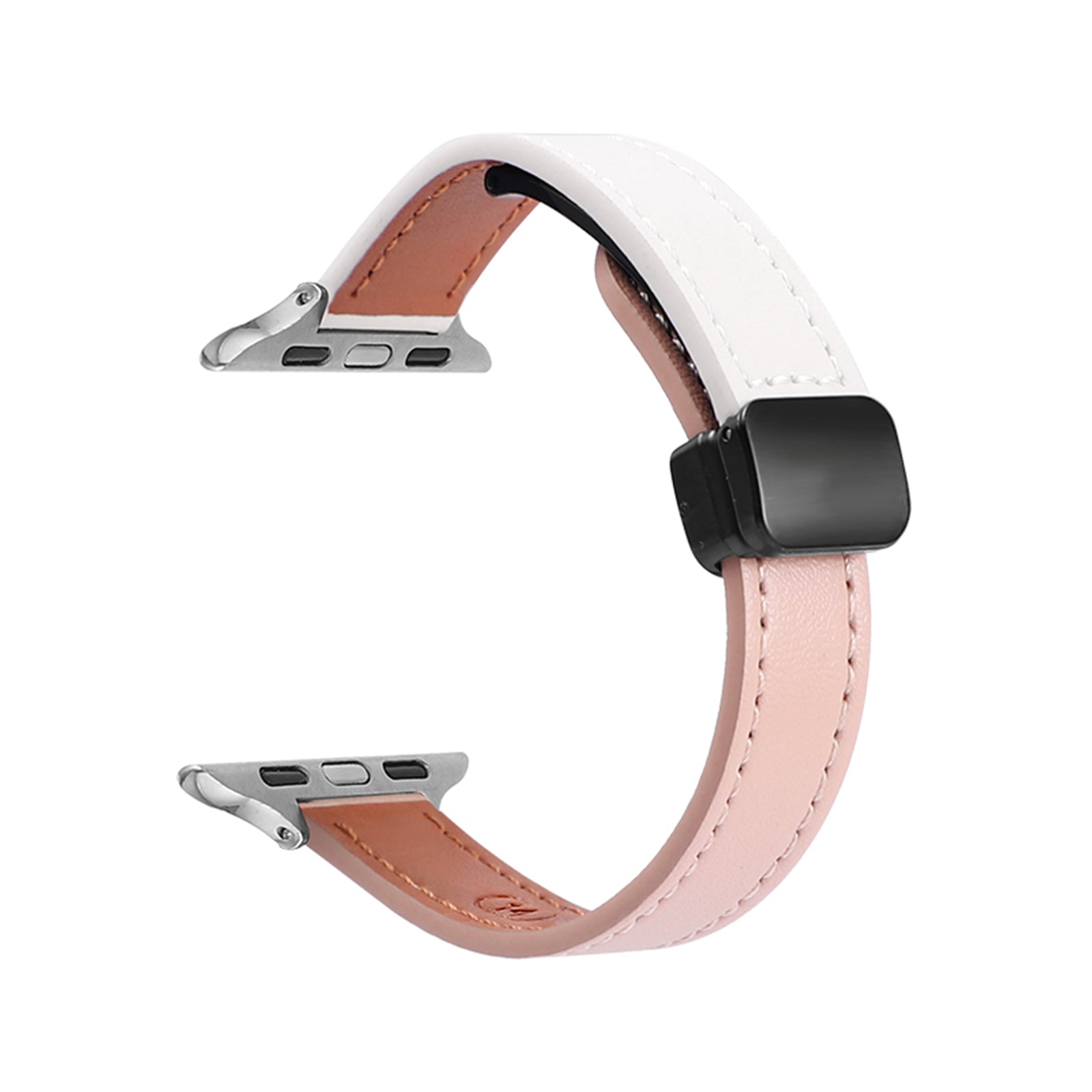 For Apple Watch Ultra 2 Ultra 49mm / 9 8 7 45mm / 6 5 4 SE (2023) SE (2022) SE 44mm / 3 2 1 42mm Microfiber Leather Band - Purple