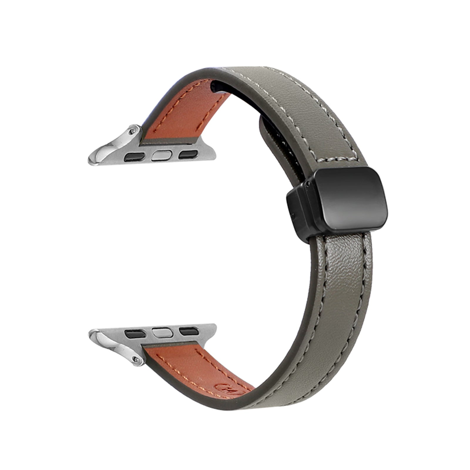 For Apple Watch Ultra 2 Ultra 49mm / 9 8 7 45mm / 6 5 4 SE (2023) SE (2022) SE 44mm / 3 2 1 42mm Microfiber Leather Band - Purple