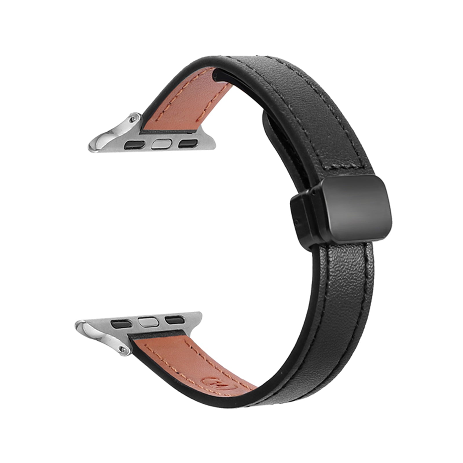 For Apple Watch Ultra 2 Ultra 49mm / 9 8 7 45mm / 6 5 4 SE (2023) SE (2022) SE 44mm / 3 2 1 42mm Microfiber Leather Band - Purple