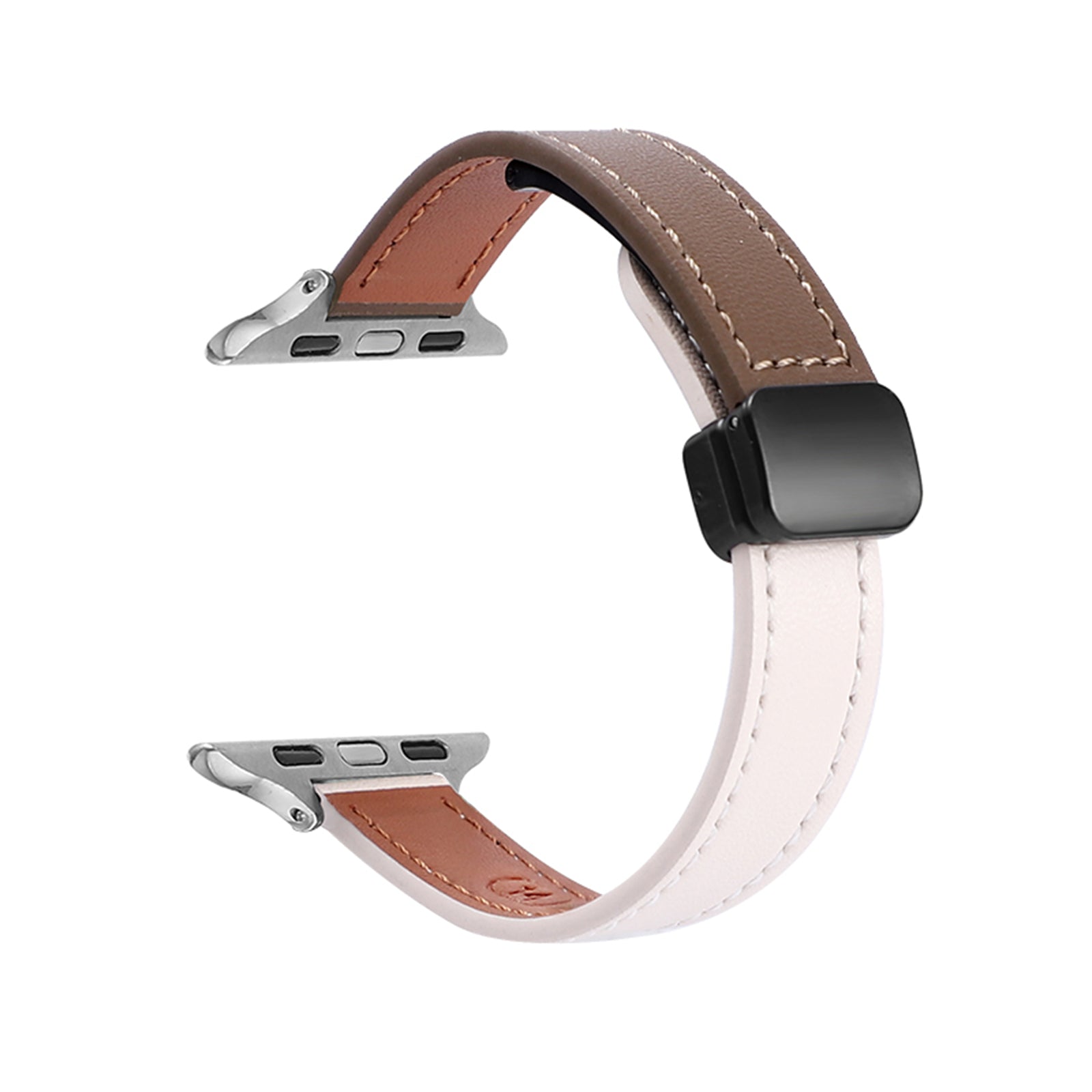 For Apple Watch Ultra 2 Ultra 49mm / 9 8 7 45mm / 6 5 4 SE (2023) SE (2022) SE 44mm / 3 2 1 42mm Microfiber Leather Band - Purple