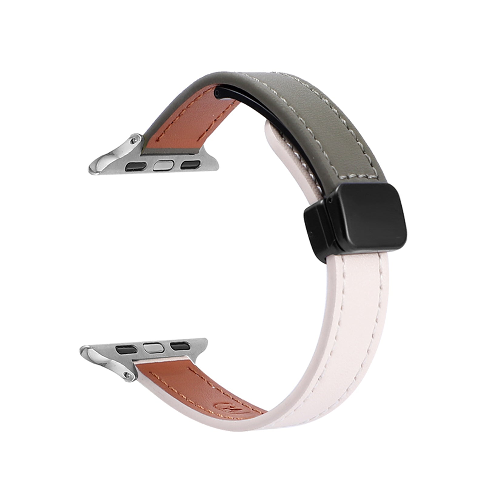 For Apple Watch Ultra 2 Ultra 49mm / 9 8 7 45mm / 6 5 4 SE (2023) SE (2022) SE 44mm / 3 2 1 42mm Microfiber Leather Band - Purple